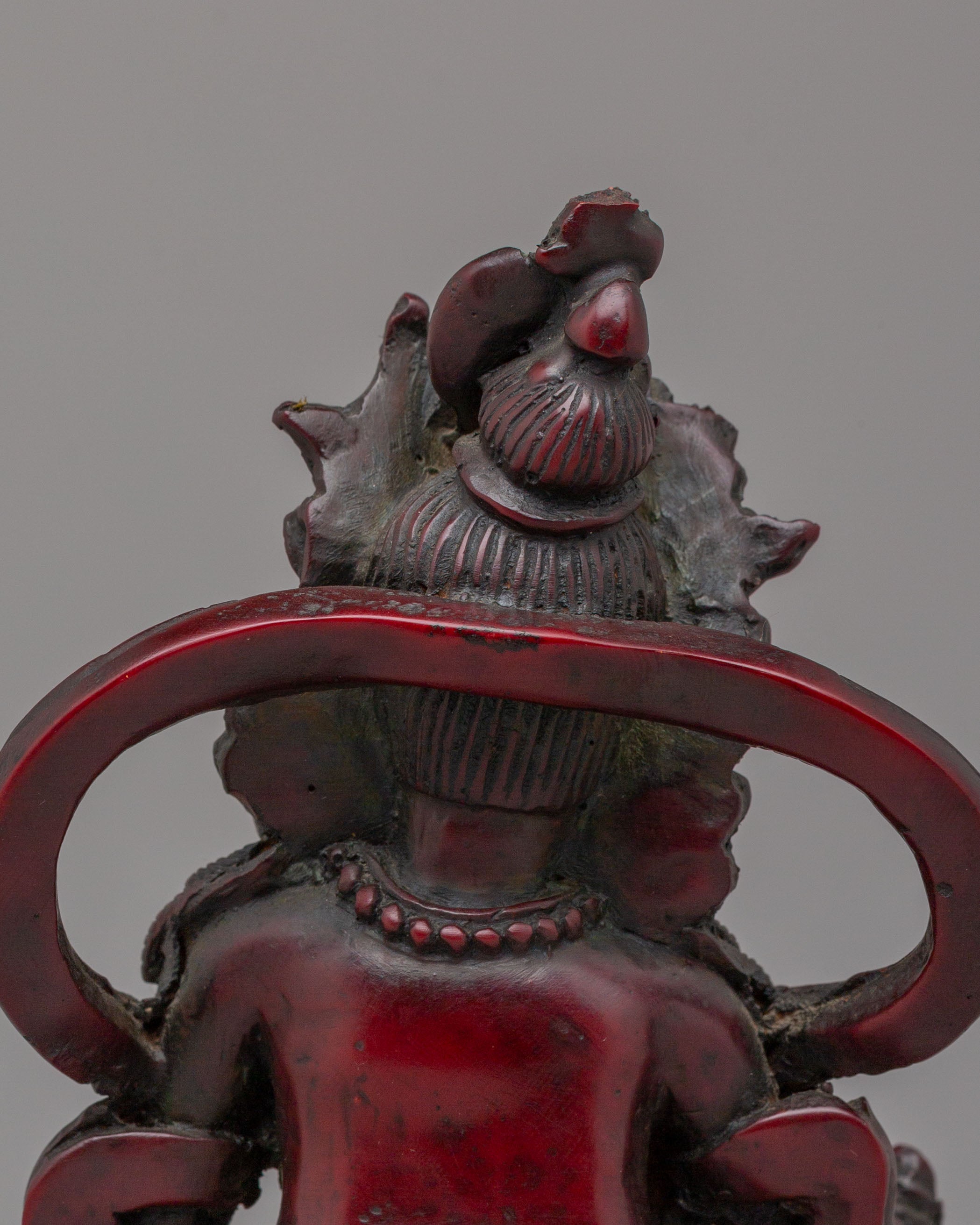 Himalayan Altar Dzambhala Sculpture | Wealth Deity Figurine for Abundance