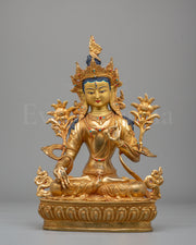 White Tara Longevity Statue 