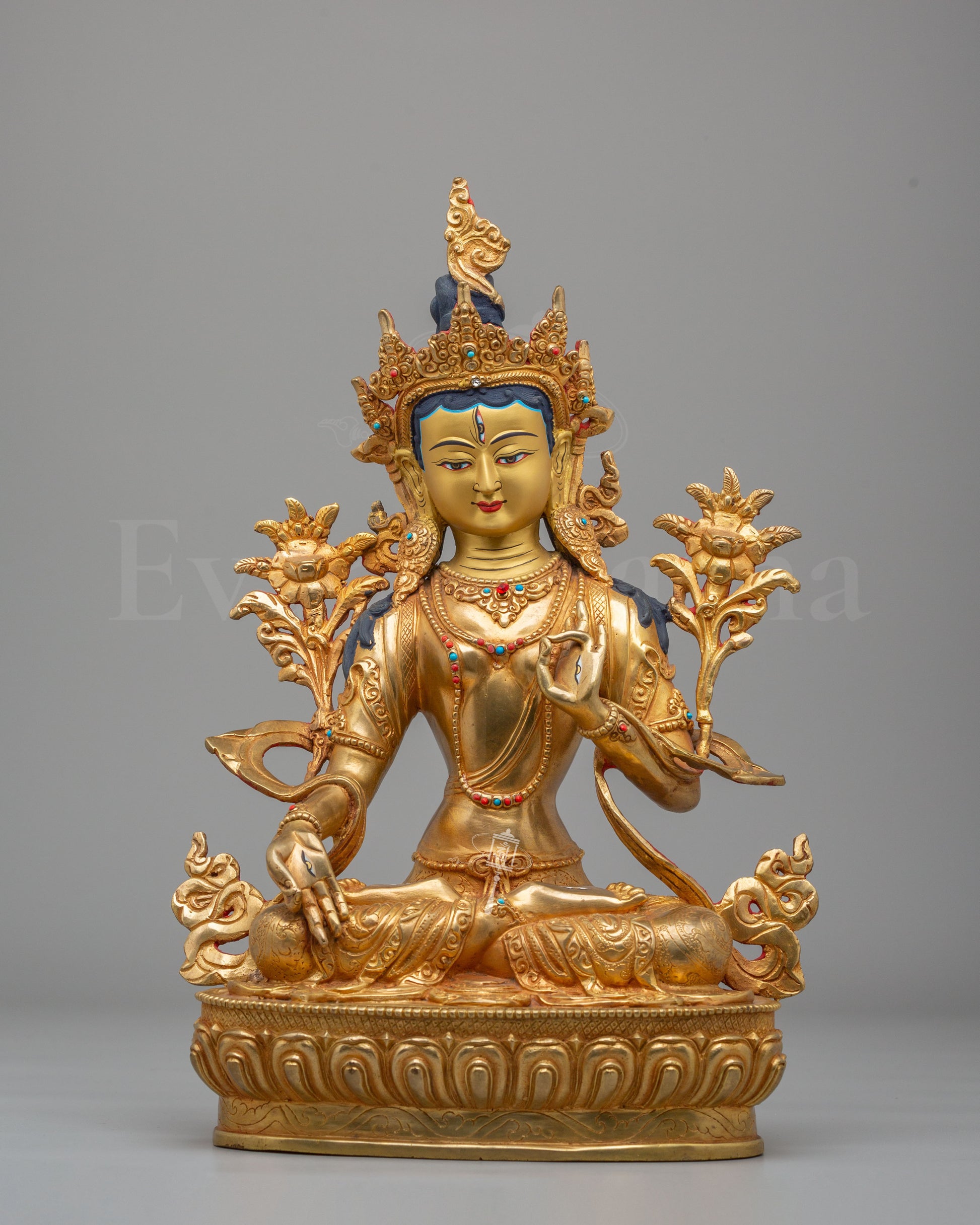 White Tara Longevity Statue 