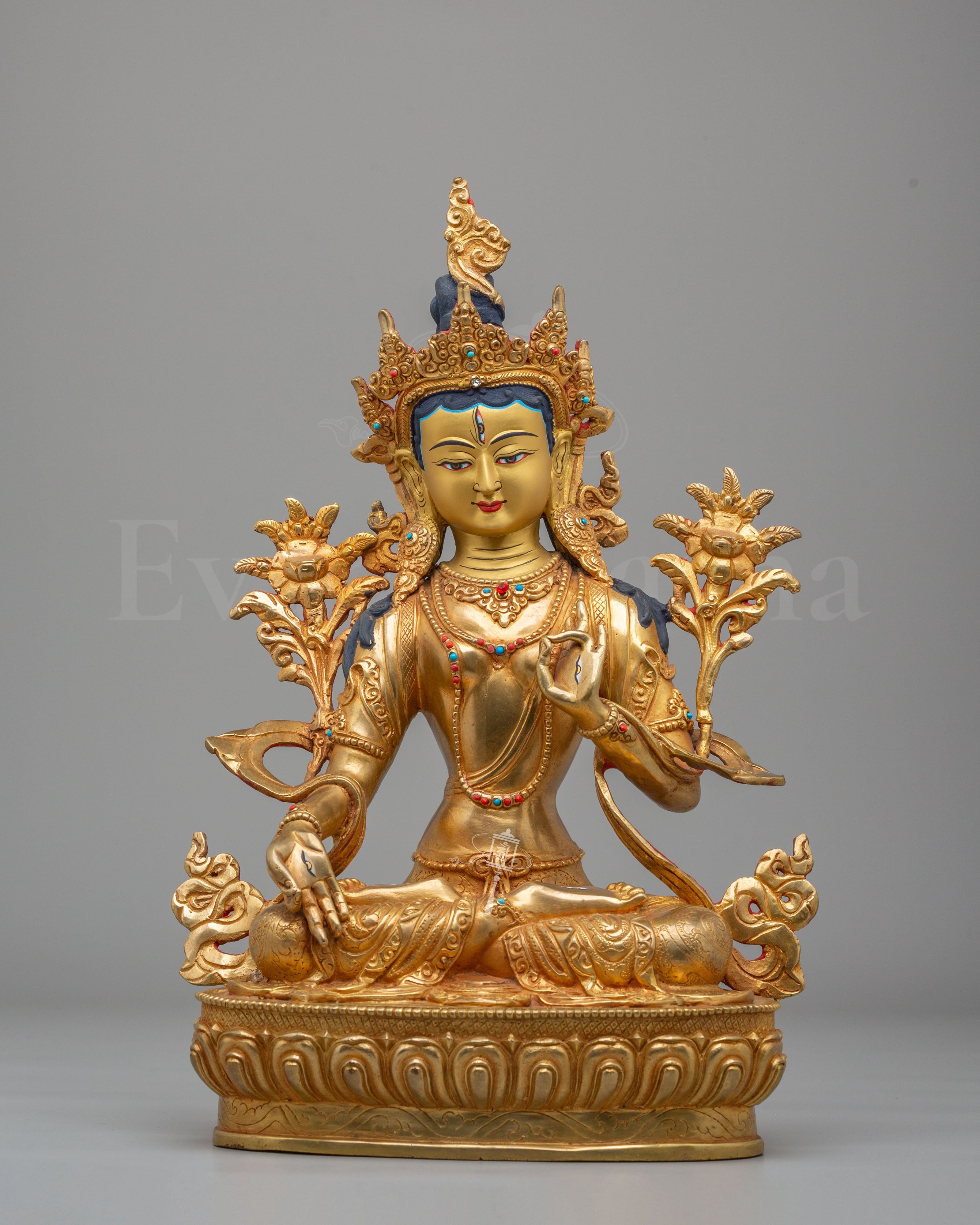 White Tara Longevity Statue 