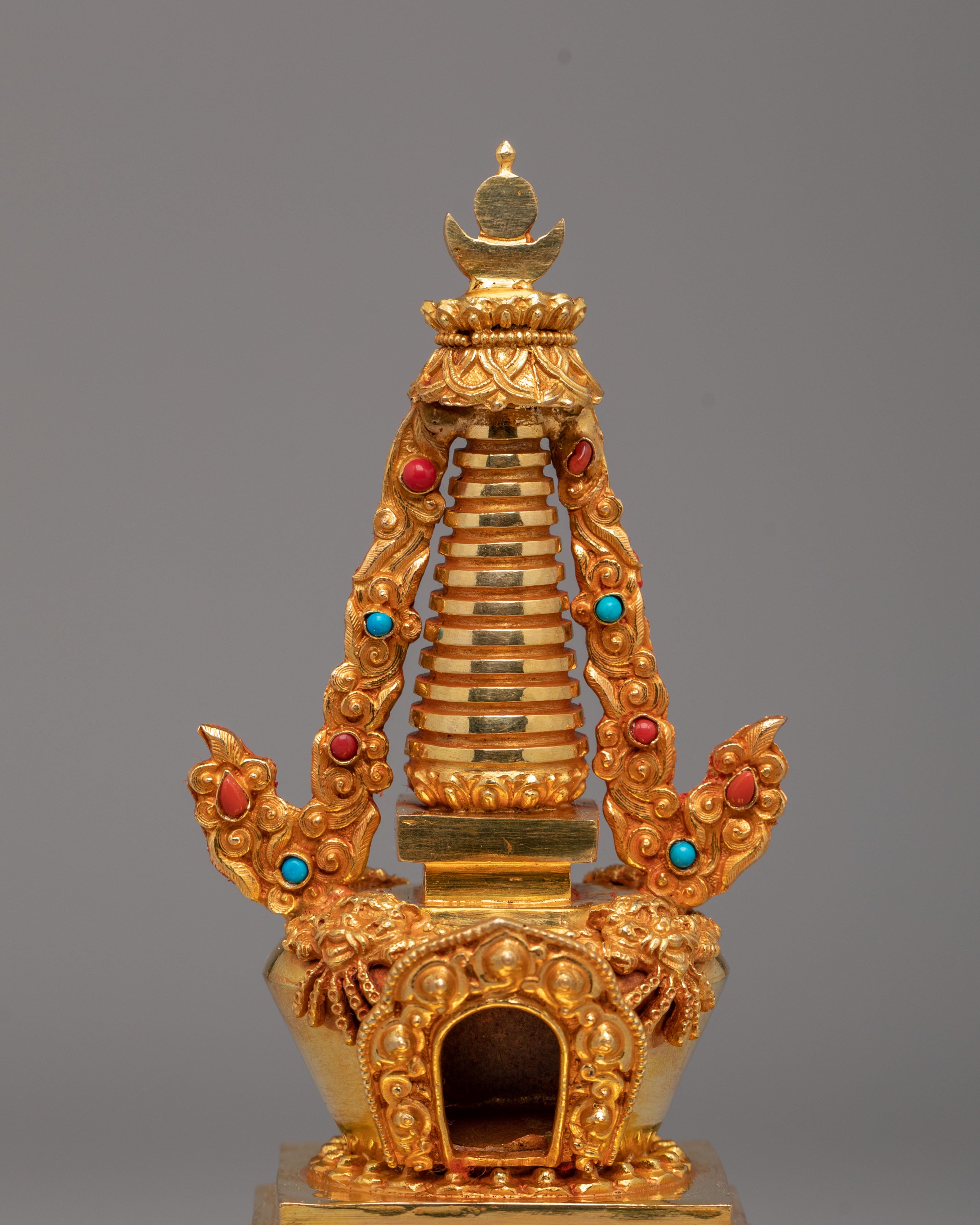 Jangchub Stupa Tibetan Monument | Traditional Tibetan Buddhist Shrine Decor