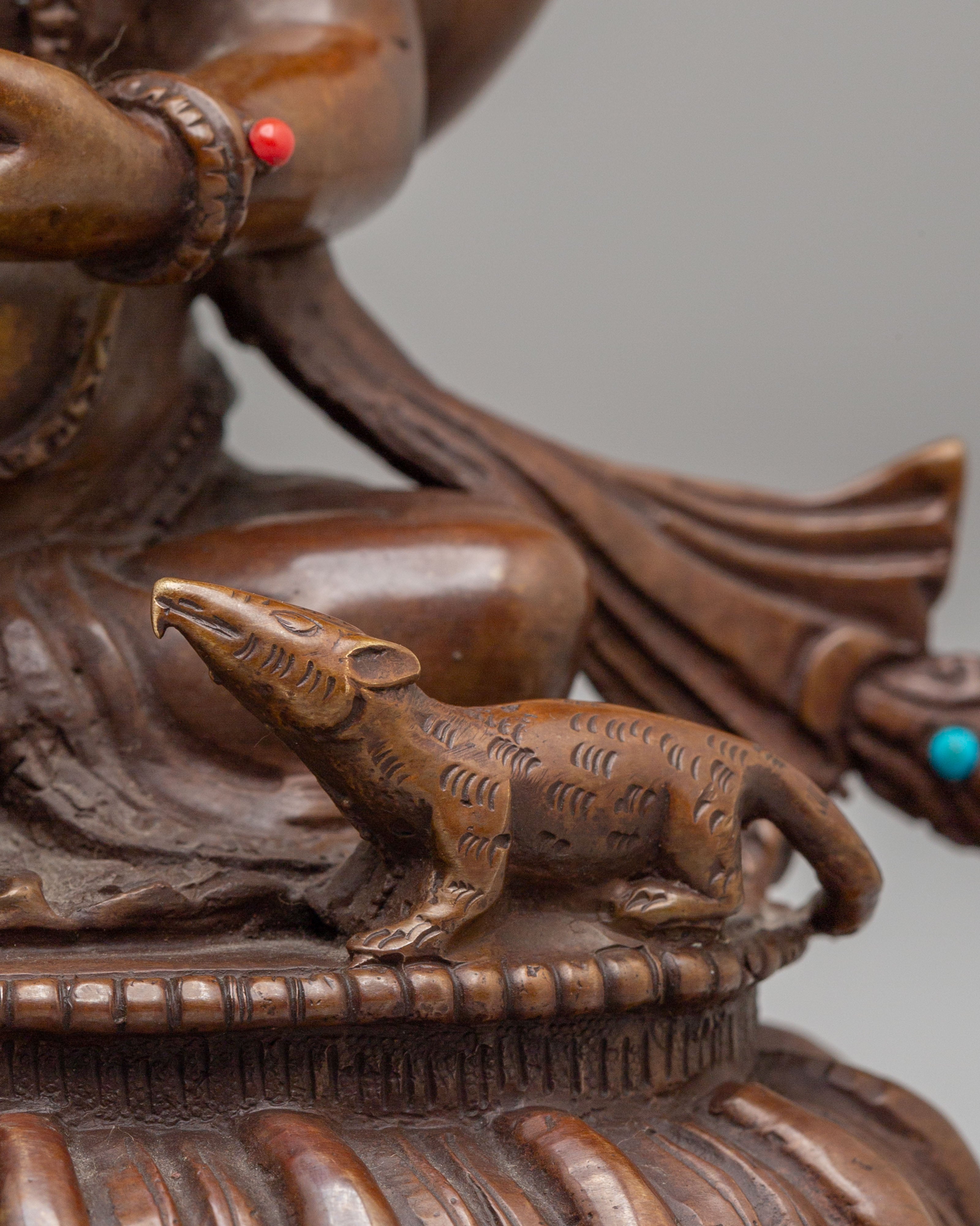 Handmade Ganesha Spiritual Statue | Hindu Deity of Prosperity & Wisdom