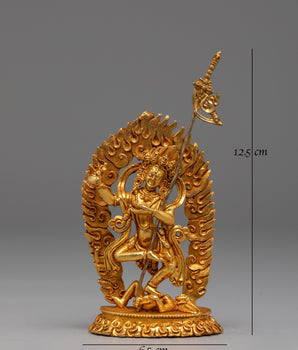 Handmade Dorje Phagmo Statue for Rituals | Tibetan Tantric Deity