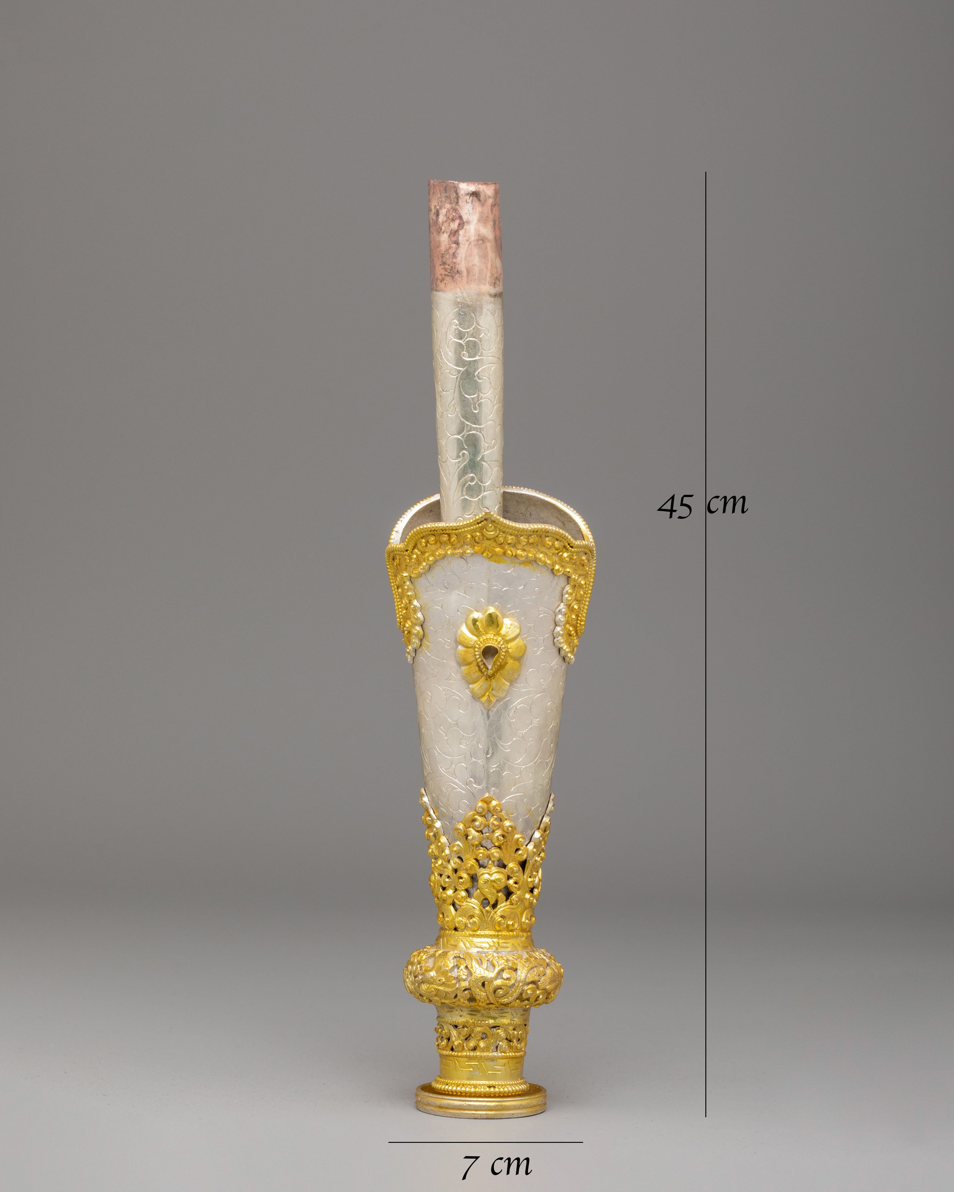 Sacred Buddhist Chod Kangling | Ritual Instrument for Tantric Practice