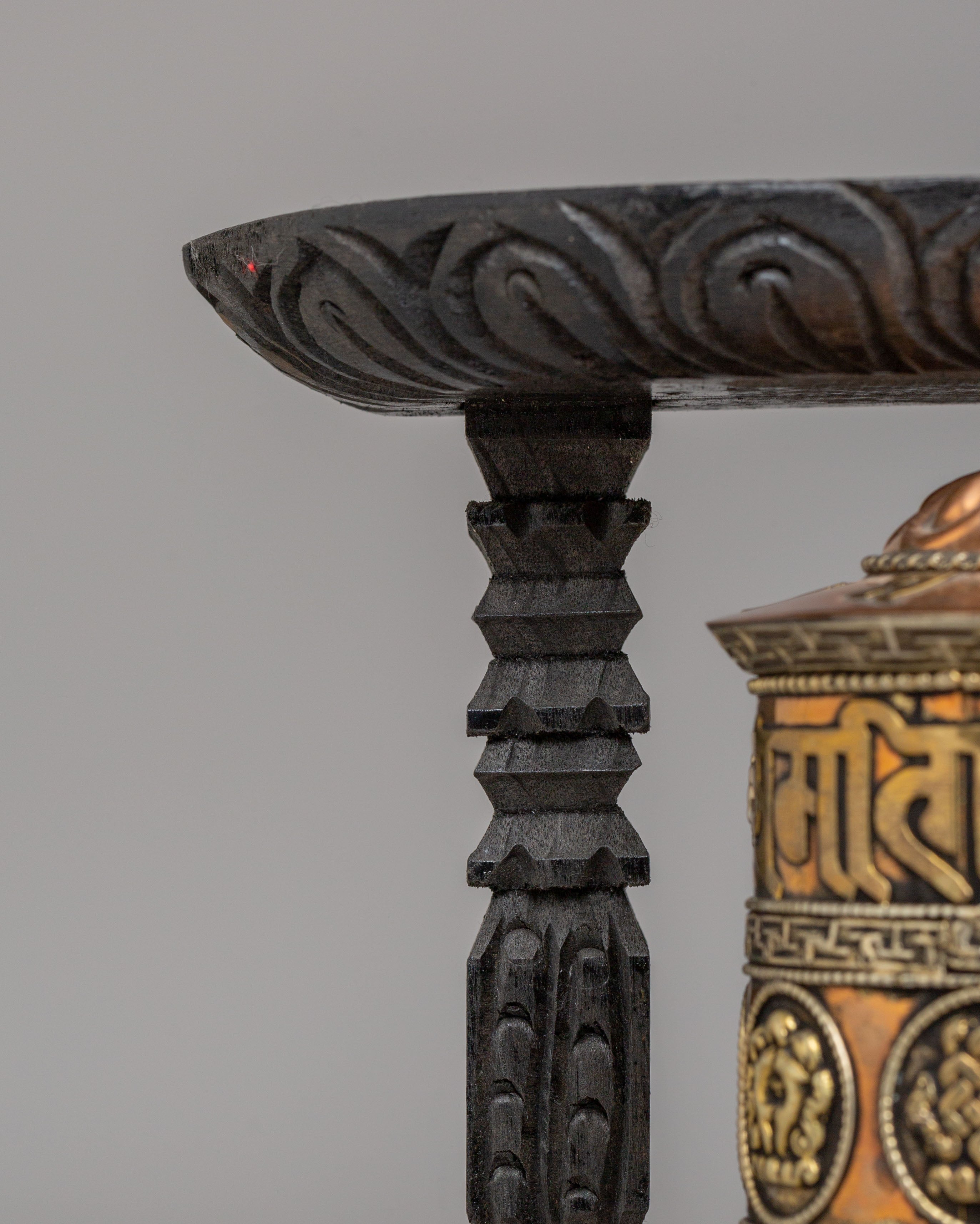 Handmade Mantra Prayer Wheel | Meditation Tool for Inner Peace