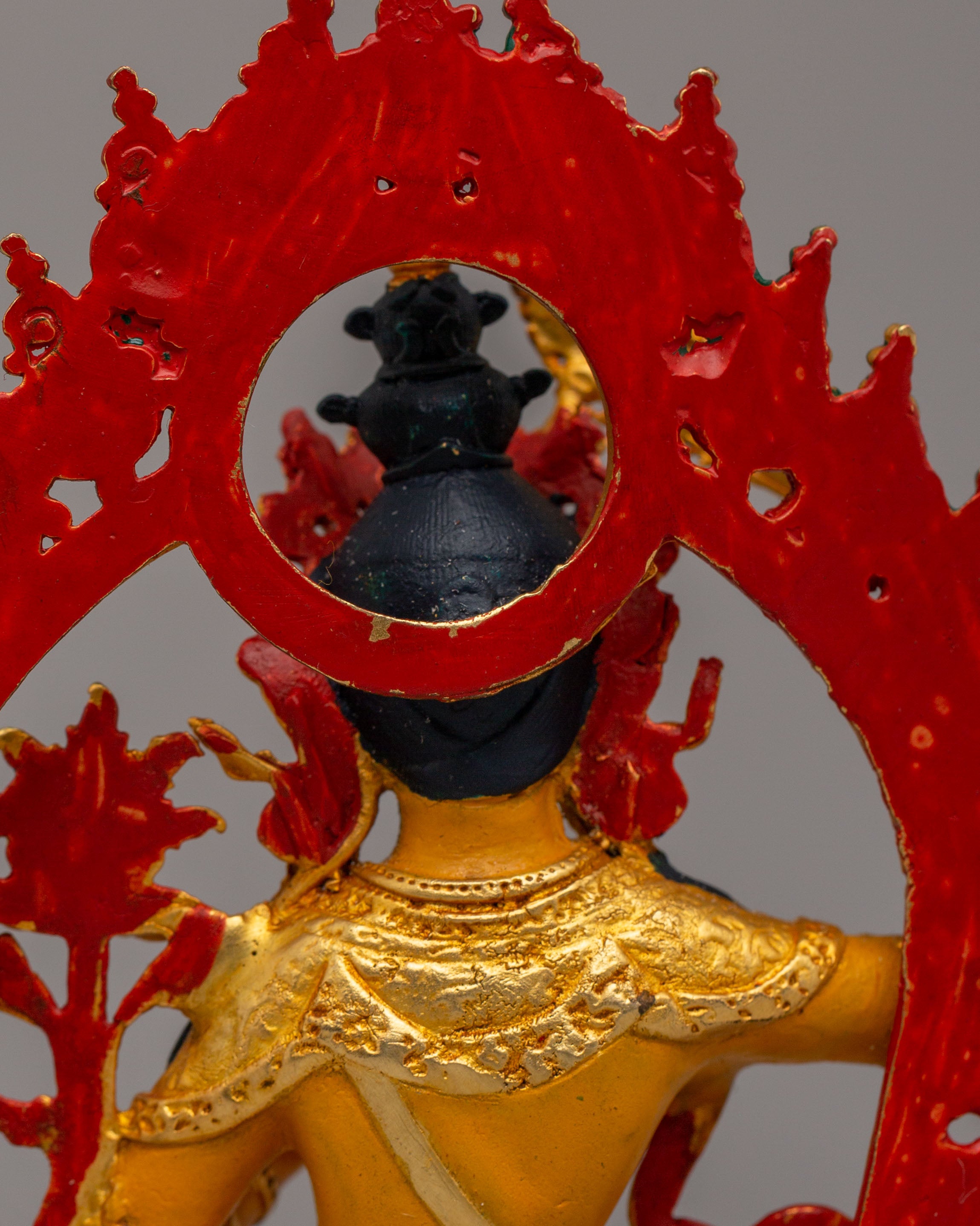 Flaming Sword Manjushri Statue | Wisdom Deity Sculpture