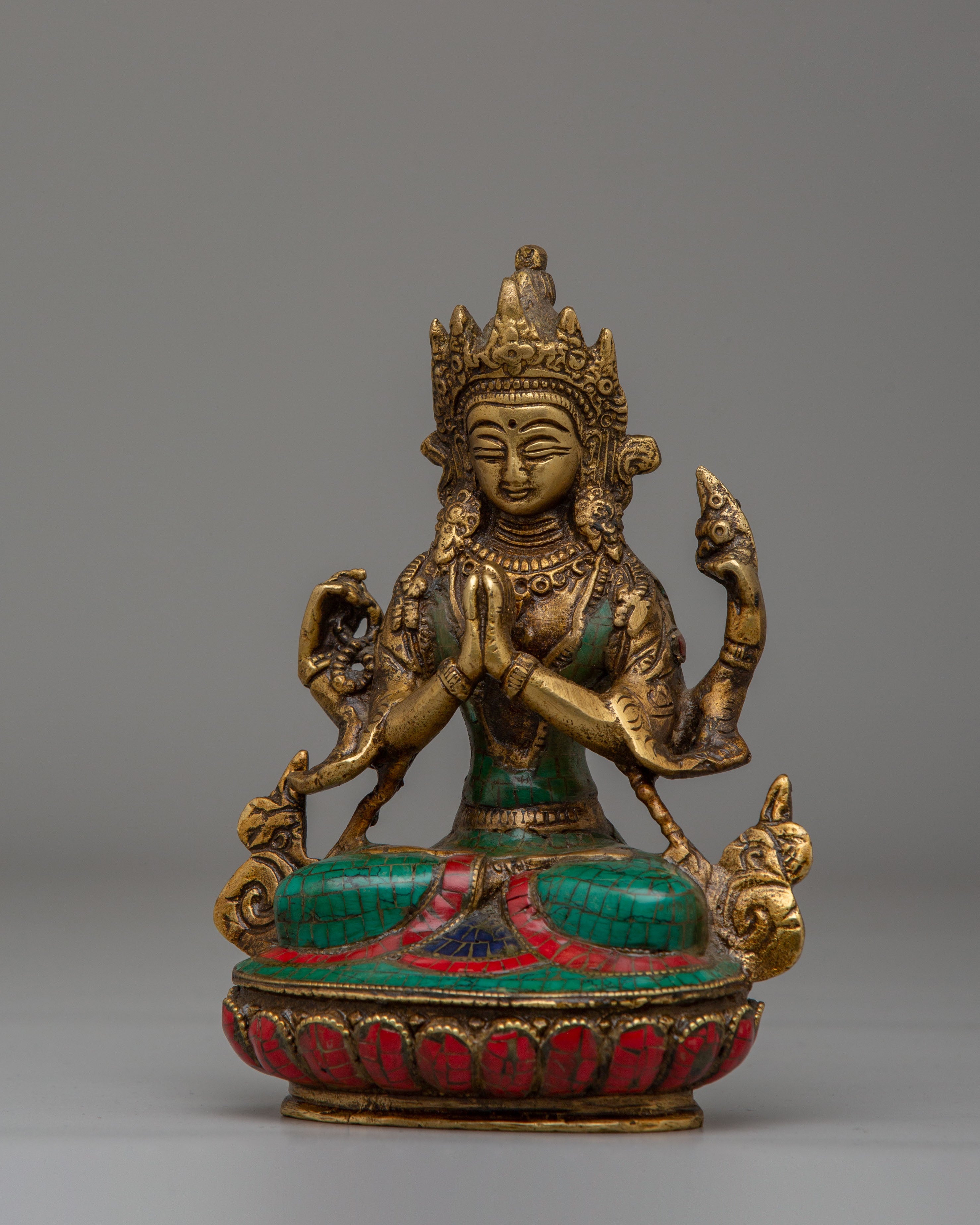 Sacred Chenrezig Bodhisattva Statue | Symbol of Compassion & Enlightenment
