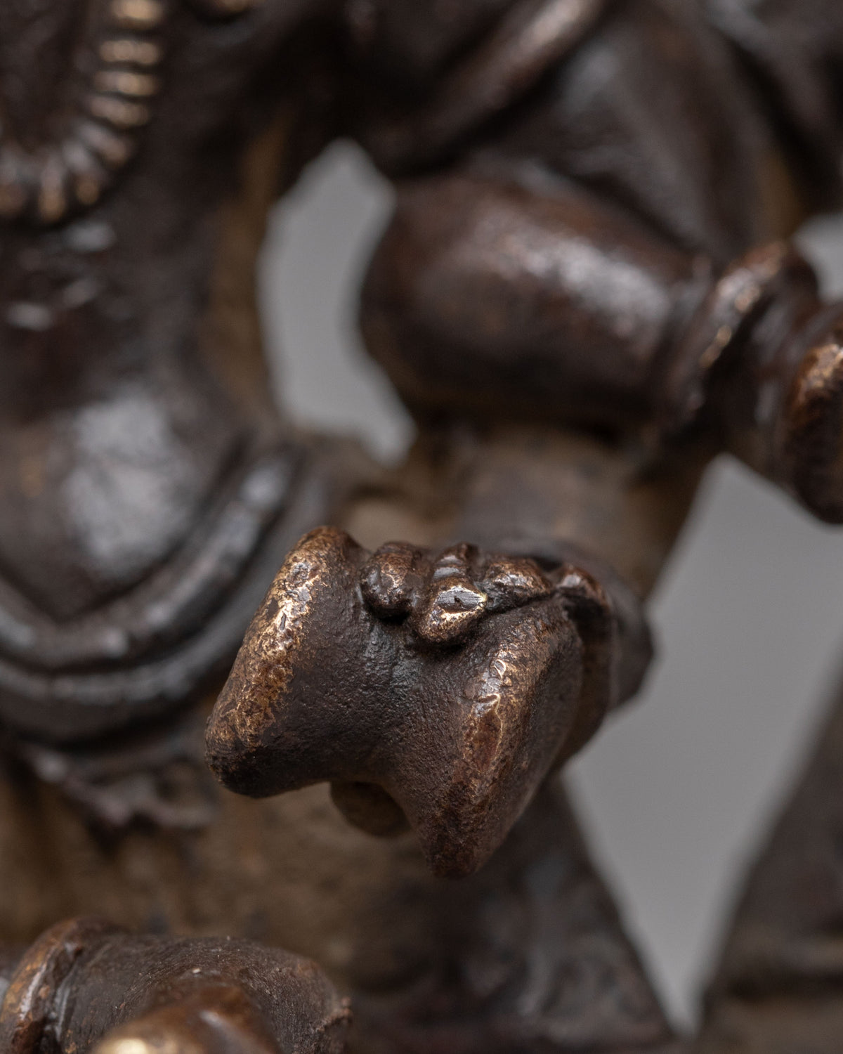 Shiva and Parvati Divine Deity Statue | Oxidized Copper Divine Couple