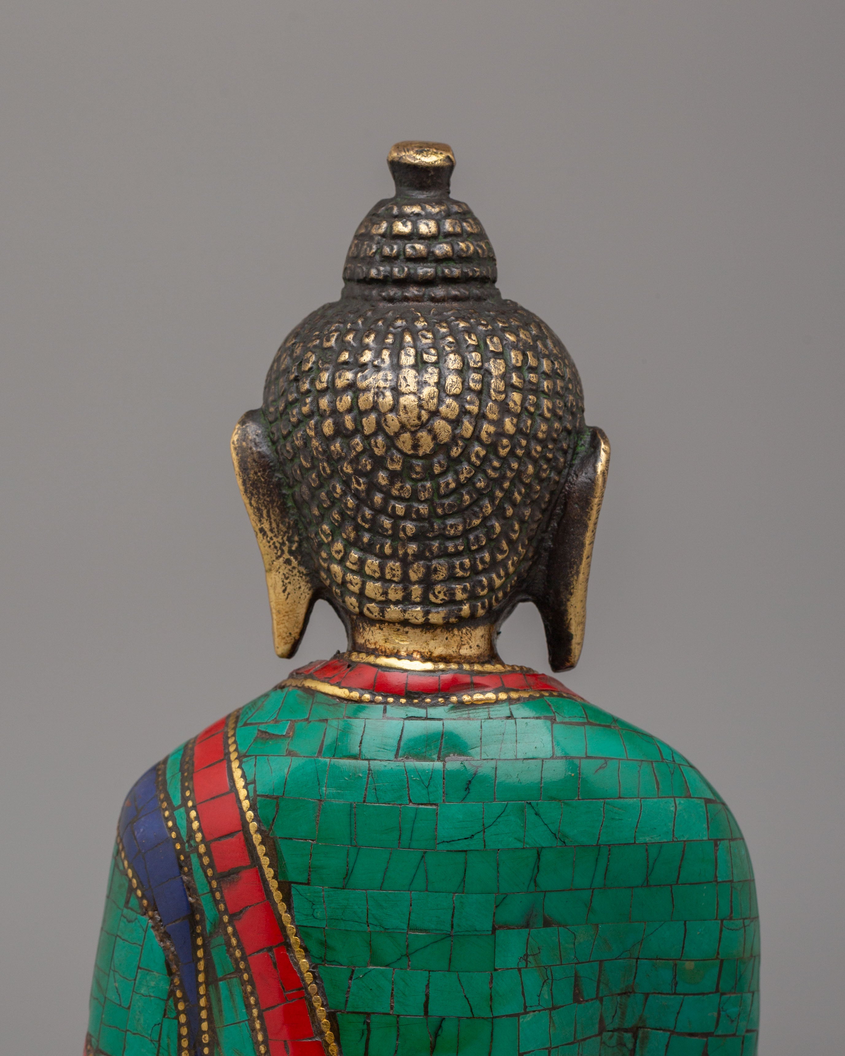 Sacred Shakyamuni Buddha Meditation Statue | Handcrafted Brass Sculpture for Spiritual Enlightenment