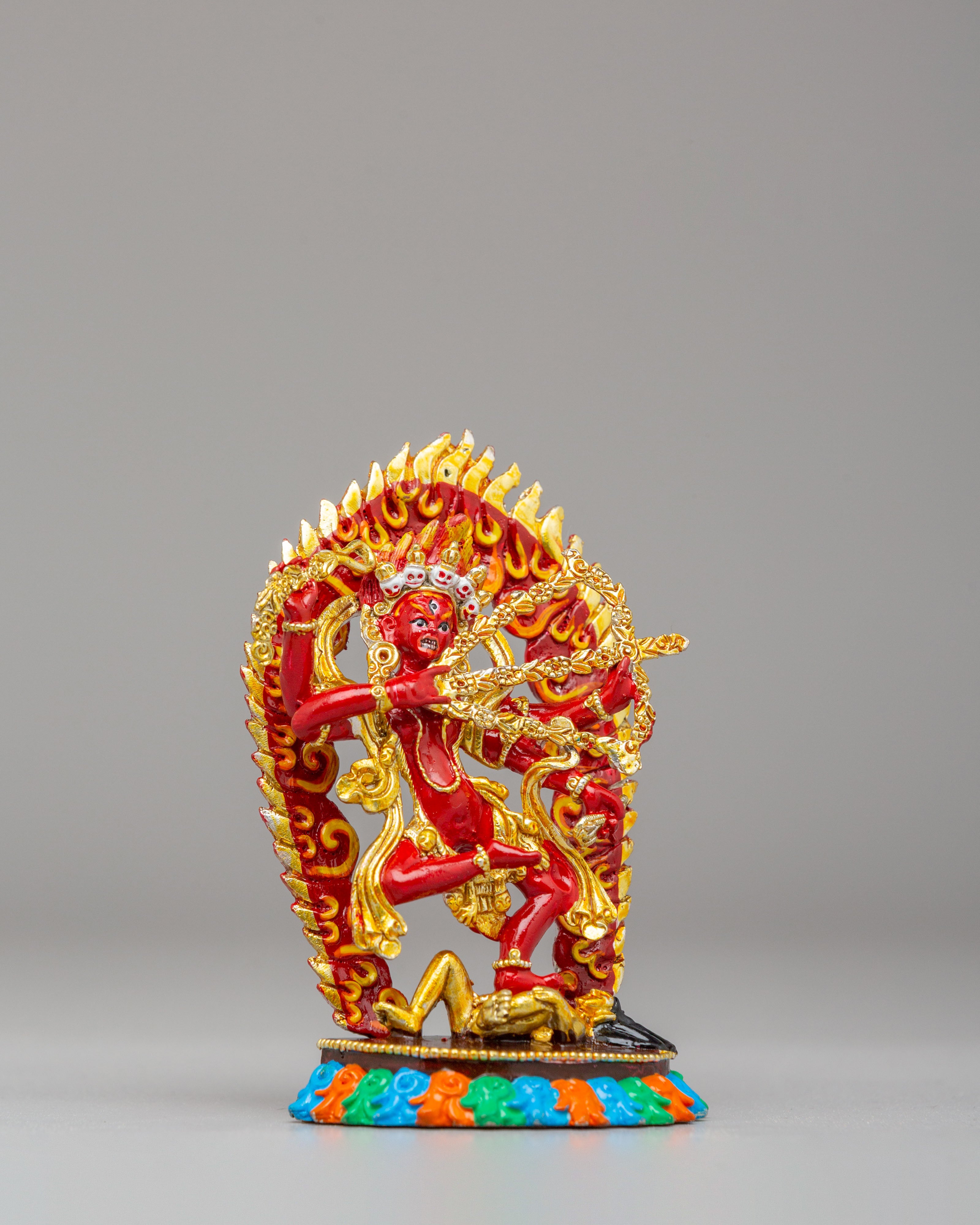 Sacred Kurukulla Tantric Deity Statue | Tibetan Artwork