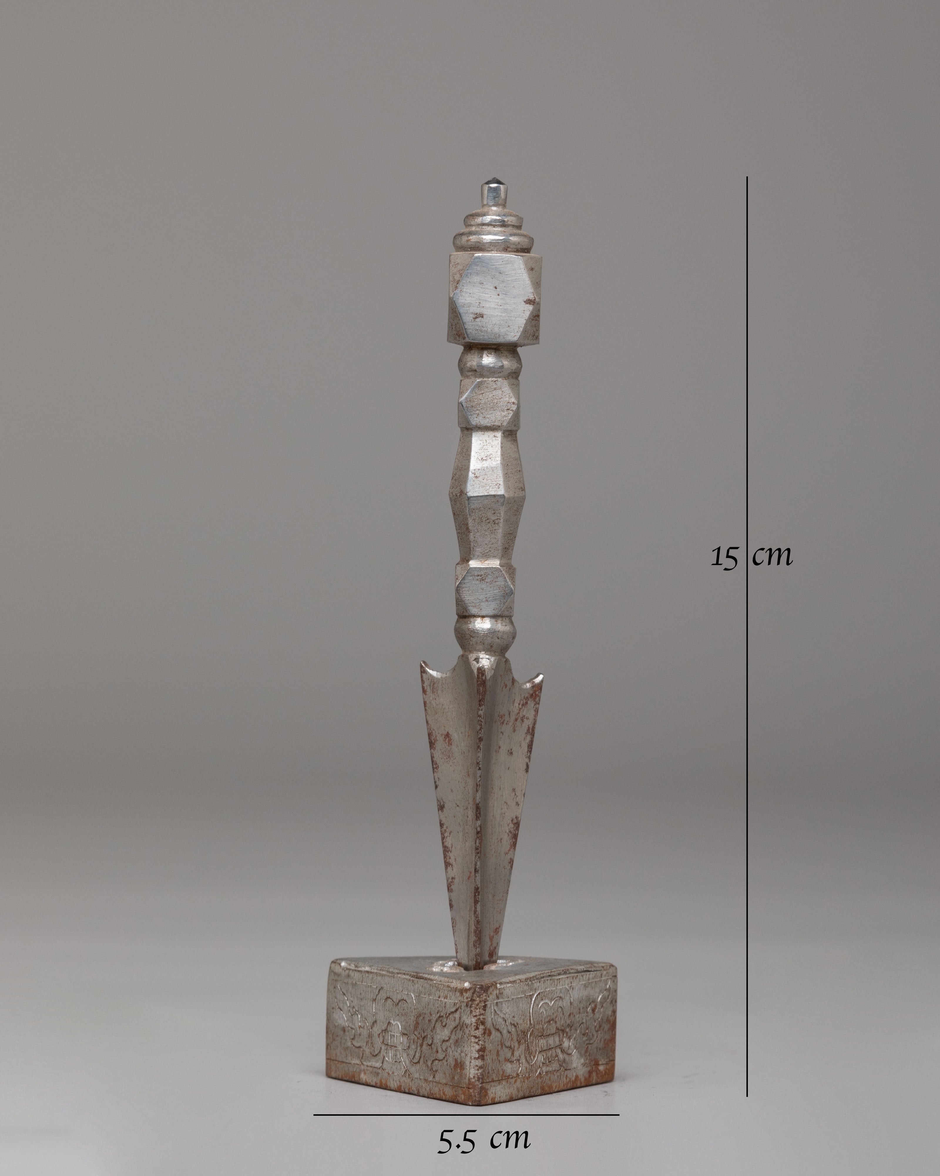 Buddhist Protection Phurba | Sacred Ritual Dagger for Spiritual Practice