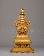 Sacred Buddhist Enlightenment Stupa 