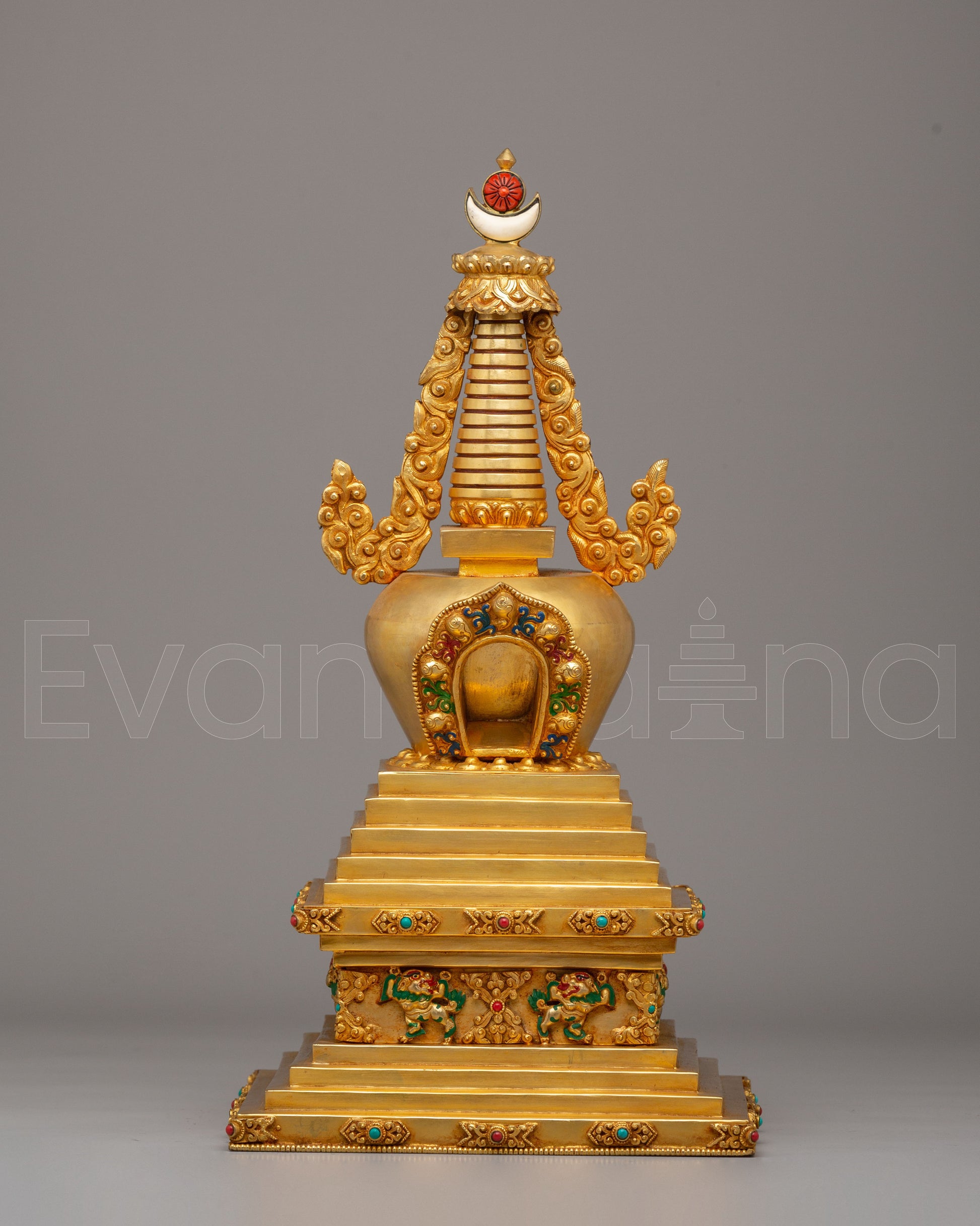Sacred Buddhist Enlightenment Stupa 