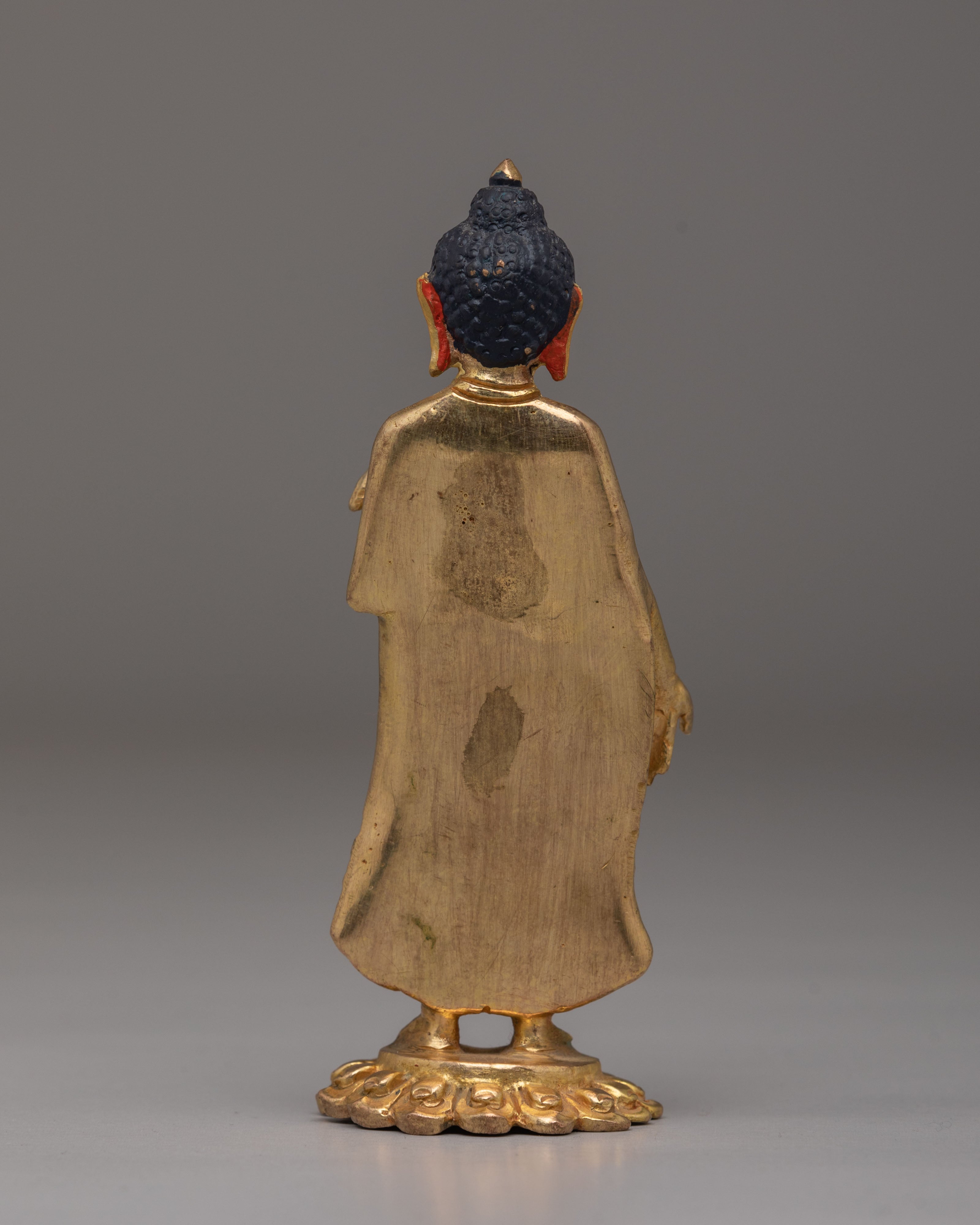 Handcrafted Copper Dipankara Statue | Sacred Tibetan Buddha