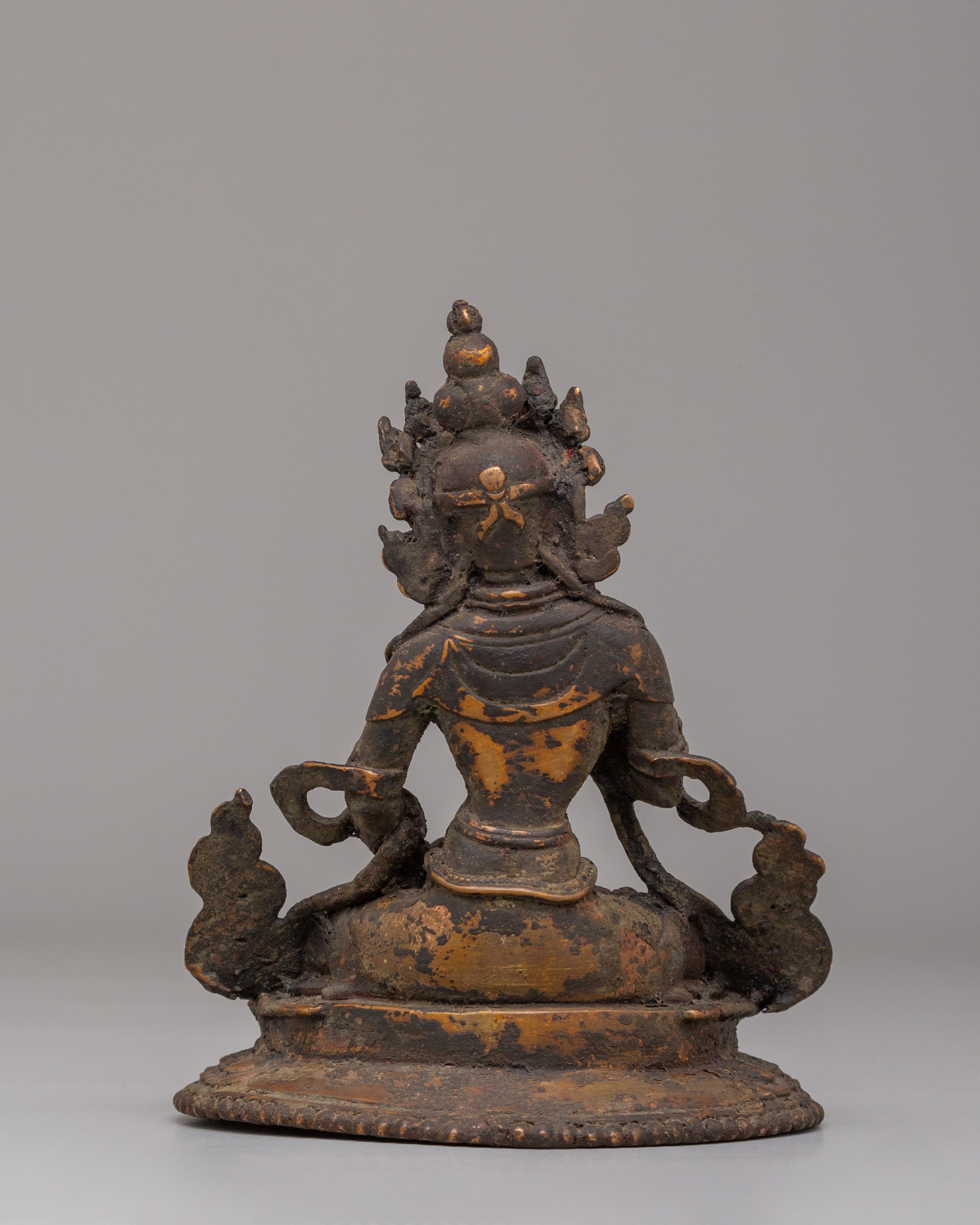 Sacred Vajrasattva Shrine Statue | Copper Body with Antique Finishing