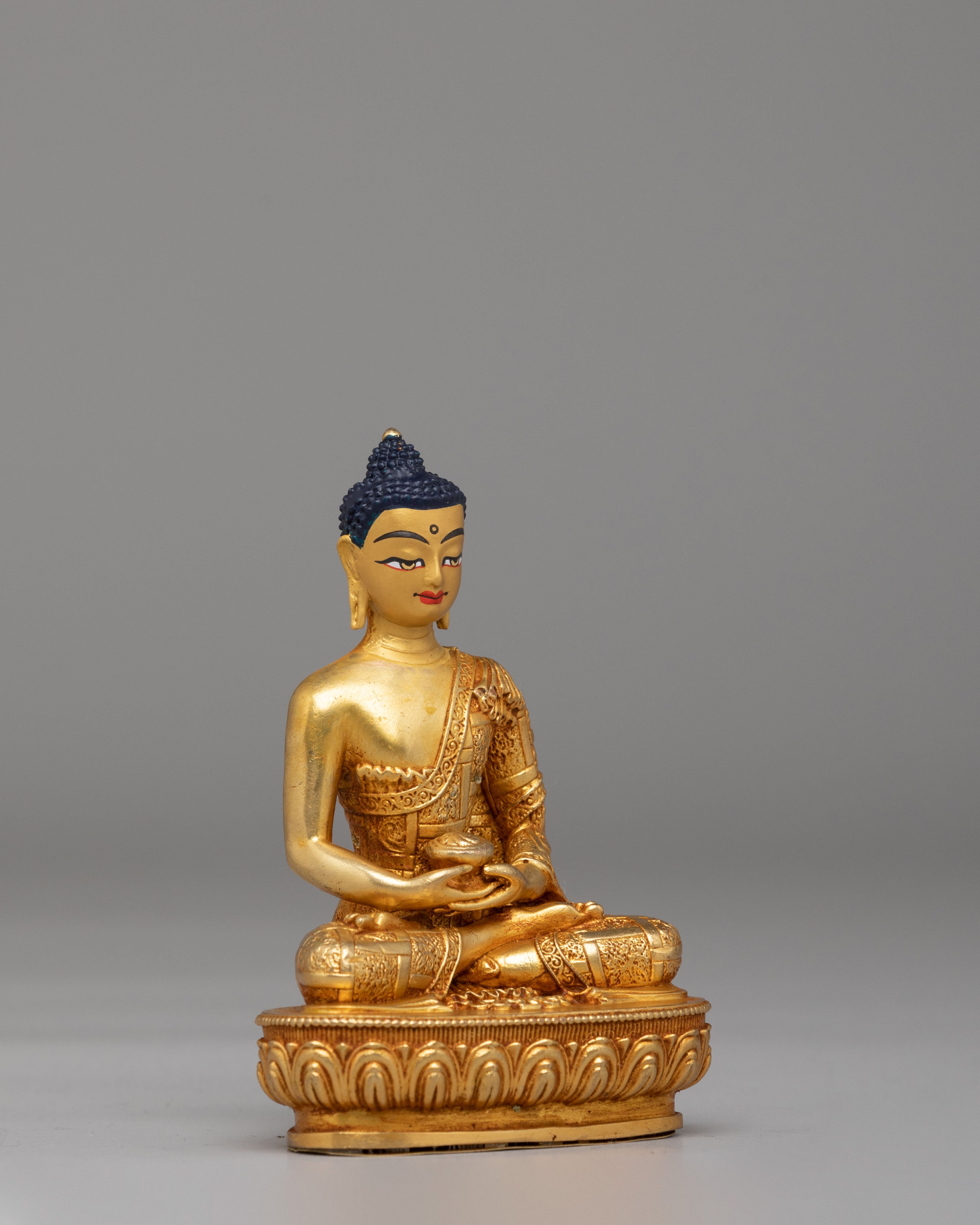 Traditional Amitabha Buddha Deity Statue | Buddhist Altar Decor