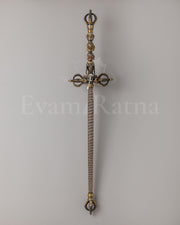 Handcrafted Khatvanga Staff 