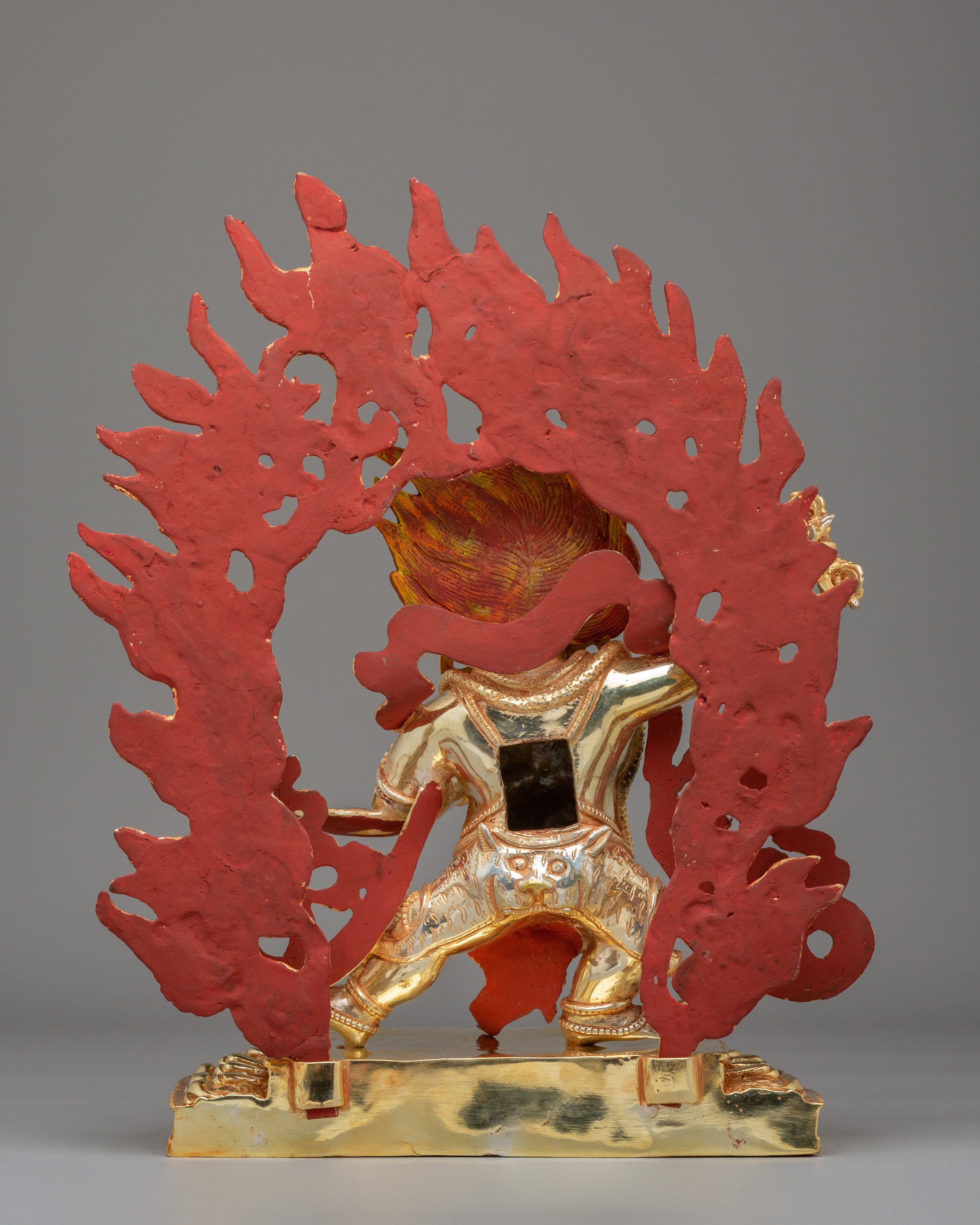 Handcrafted Sacred Vajrapani Statue | Spiritual Protector Art
