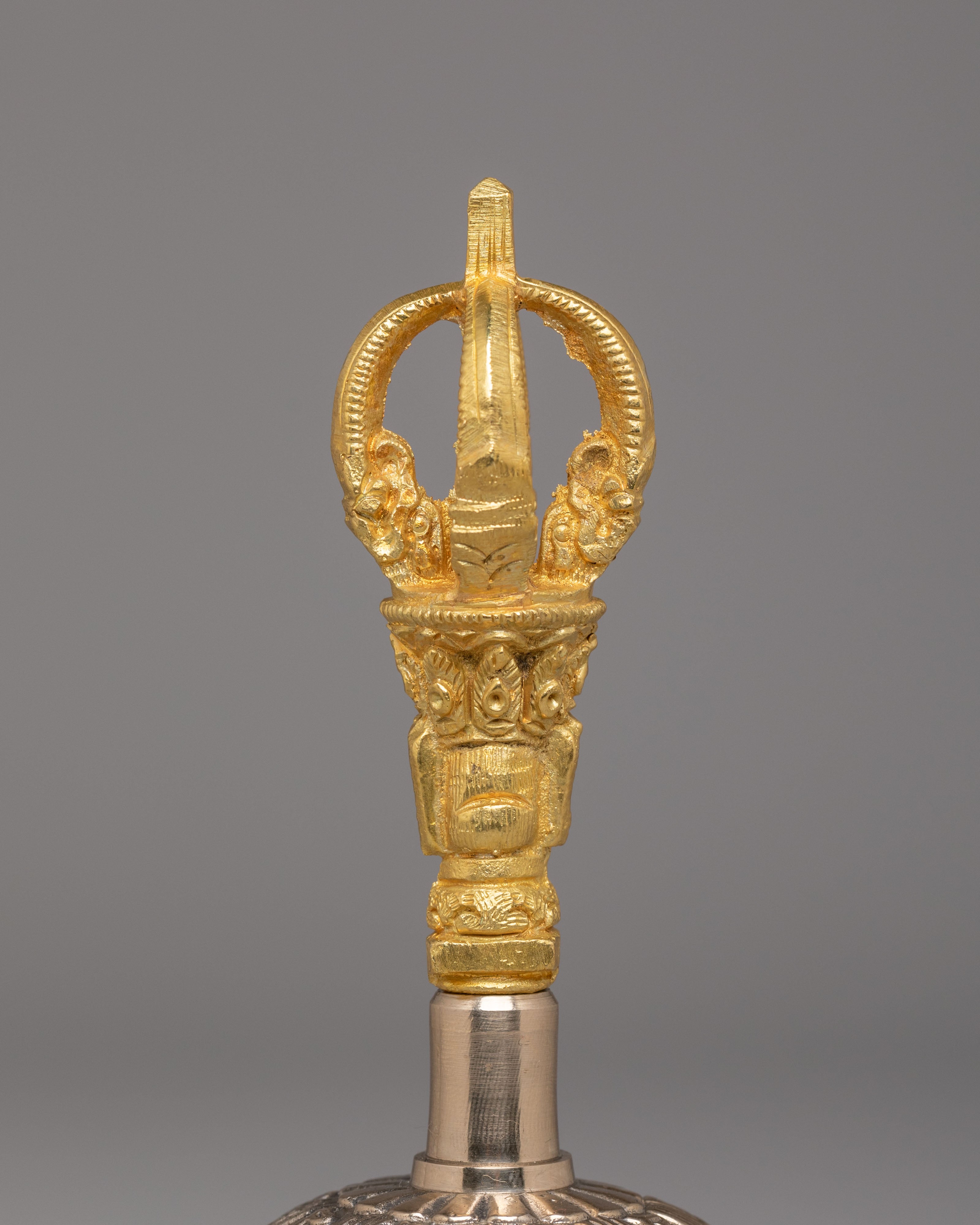 Traditional Tibetan Prayer Bell and Vajra Set | Buddhist Meditation Tools
