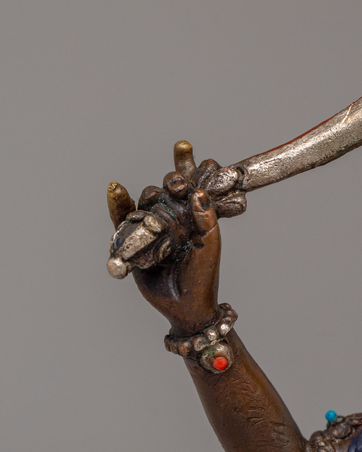 Tibetan Manjushri Sword of Wisdom Statue | Symbol of Enlightenment
