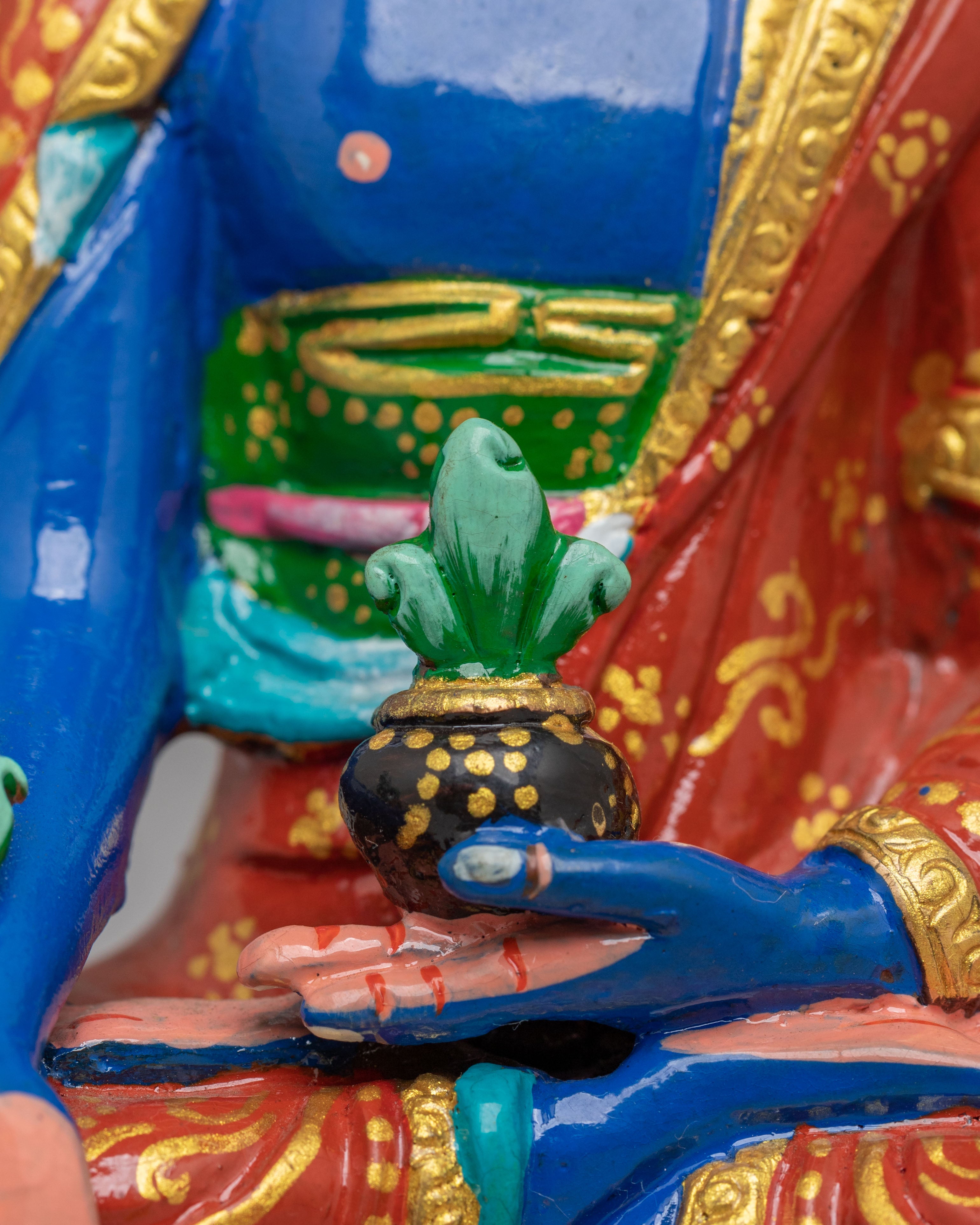 Handmade Three Buddha Set | Shakyamuni, Medicine, and Amitabha Buddhas