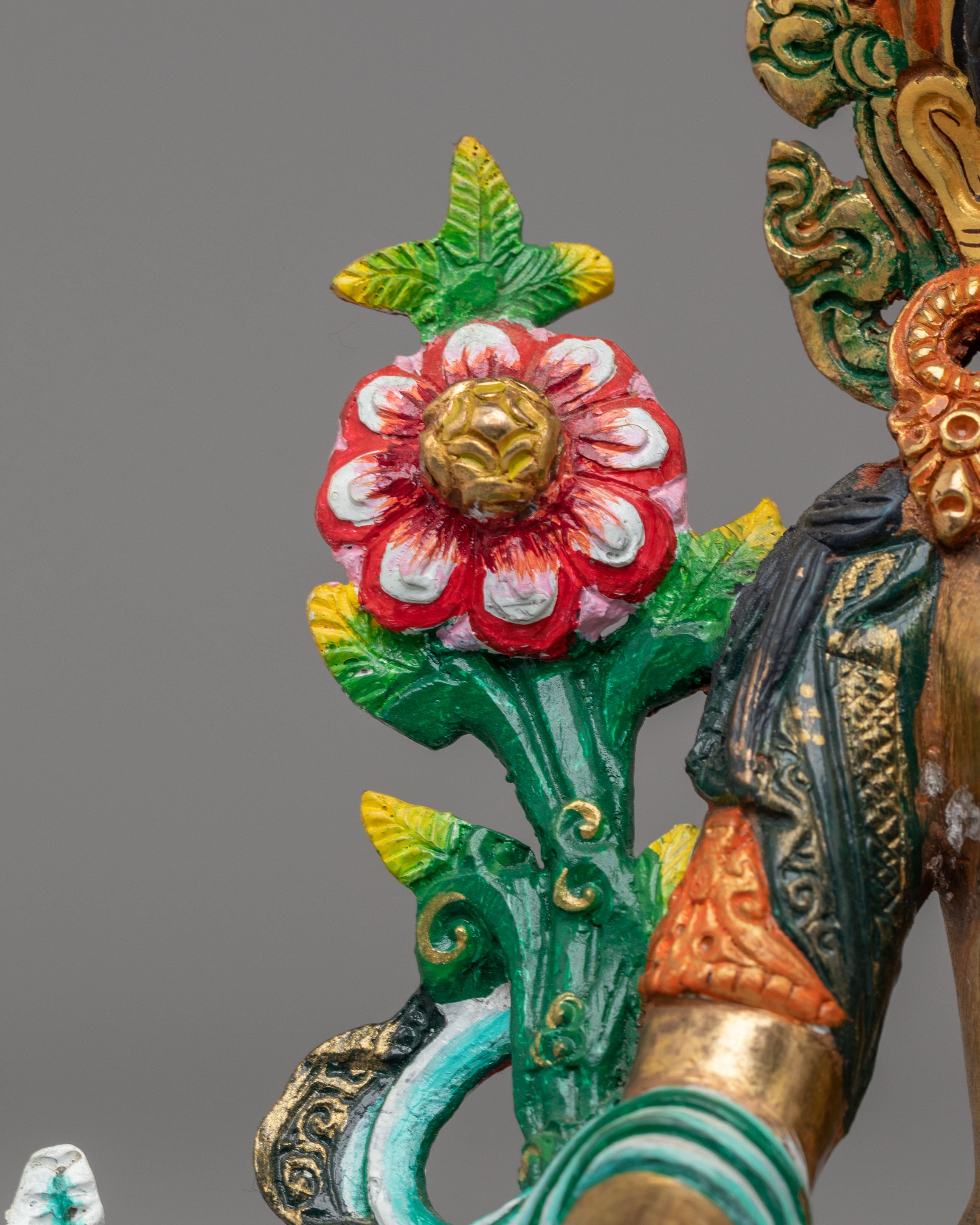 White Tara Buddhist Sculpture | Himalayan Spiritual Home Decor