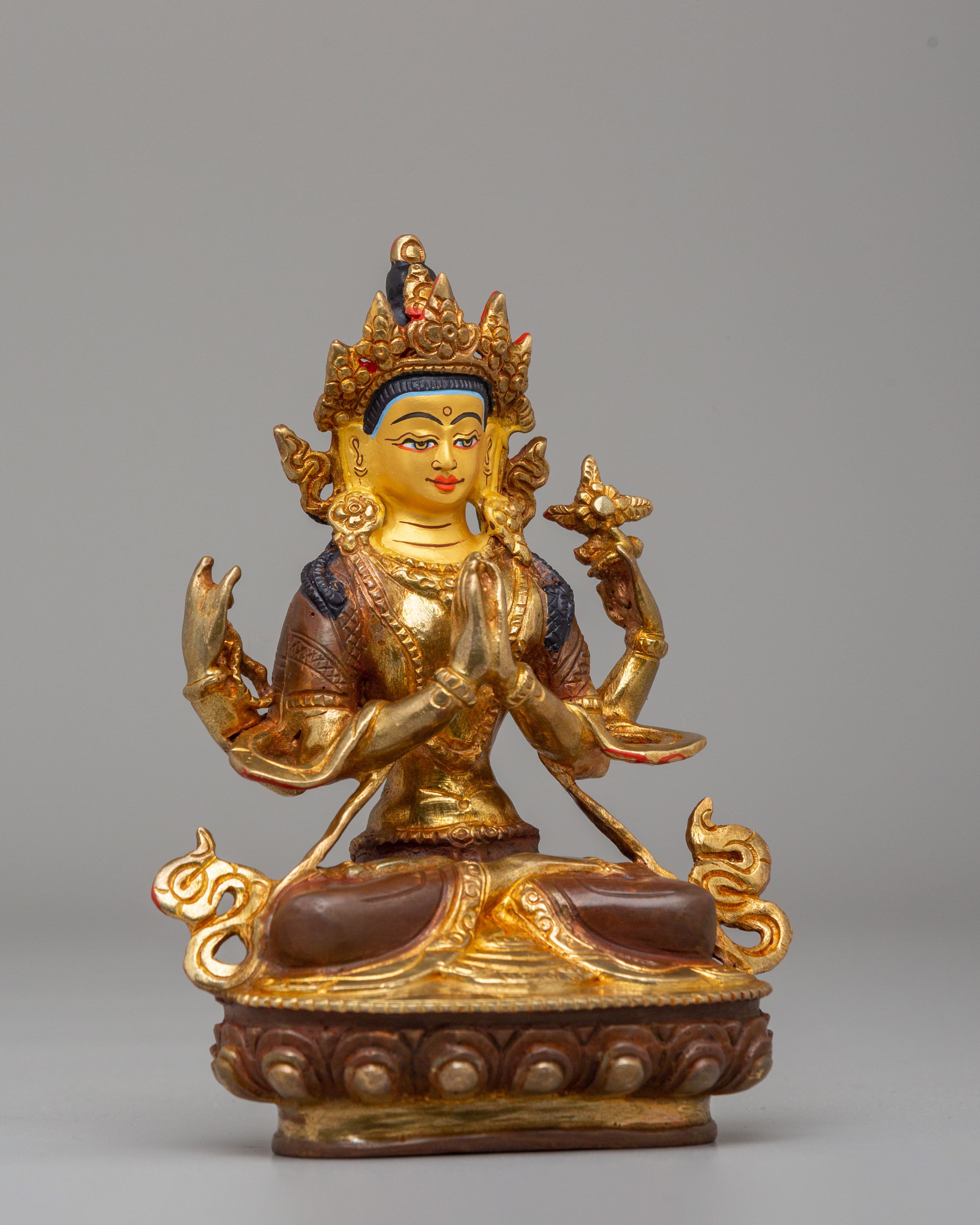 Vajrayana Chenrezig Compassion Statue | A Symbol of Infinite Love and Wisdom