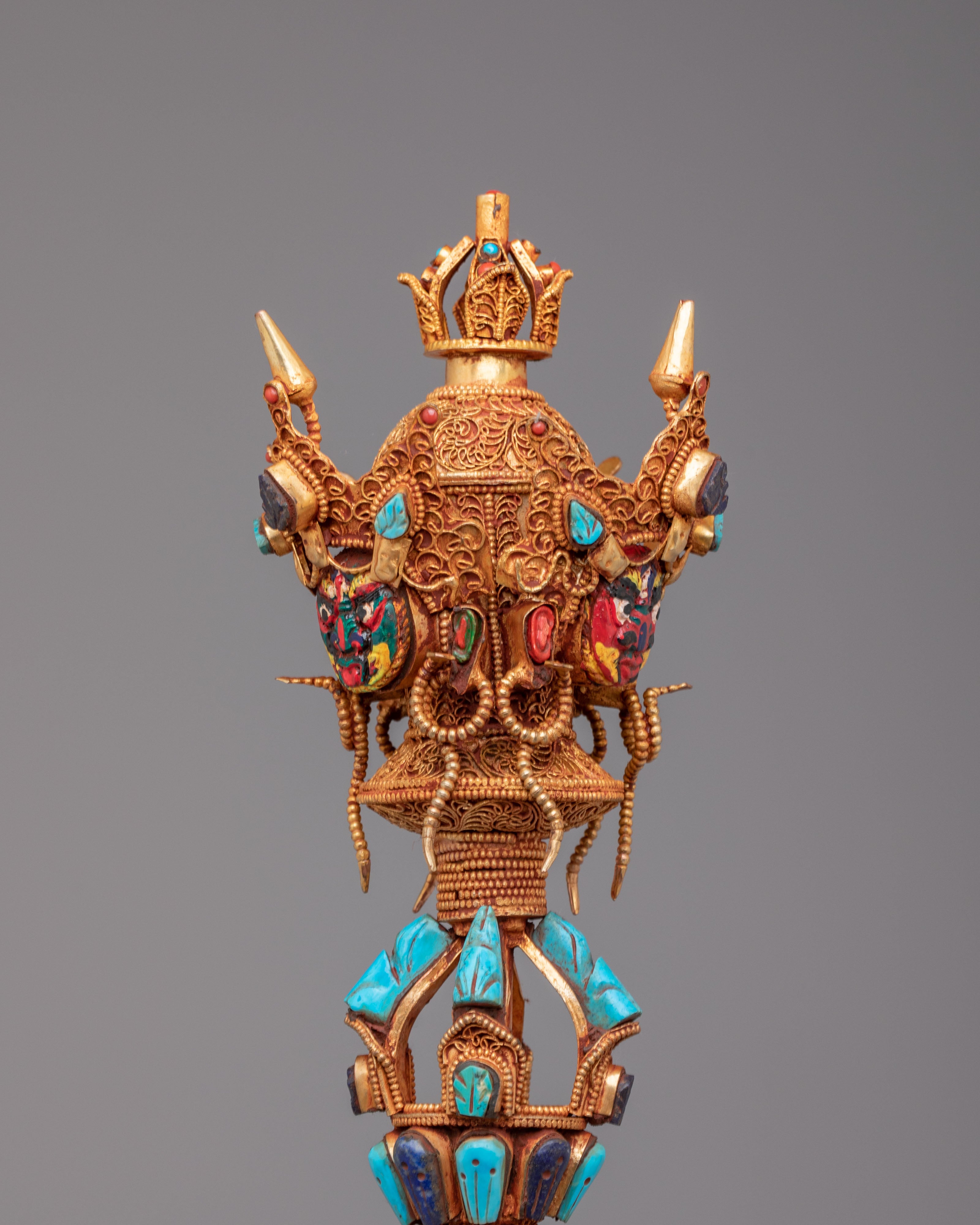 Buddhist Tibetan Phurba | Ritual Dagger for Protection & Spiritual Transformation