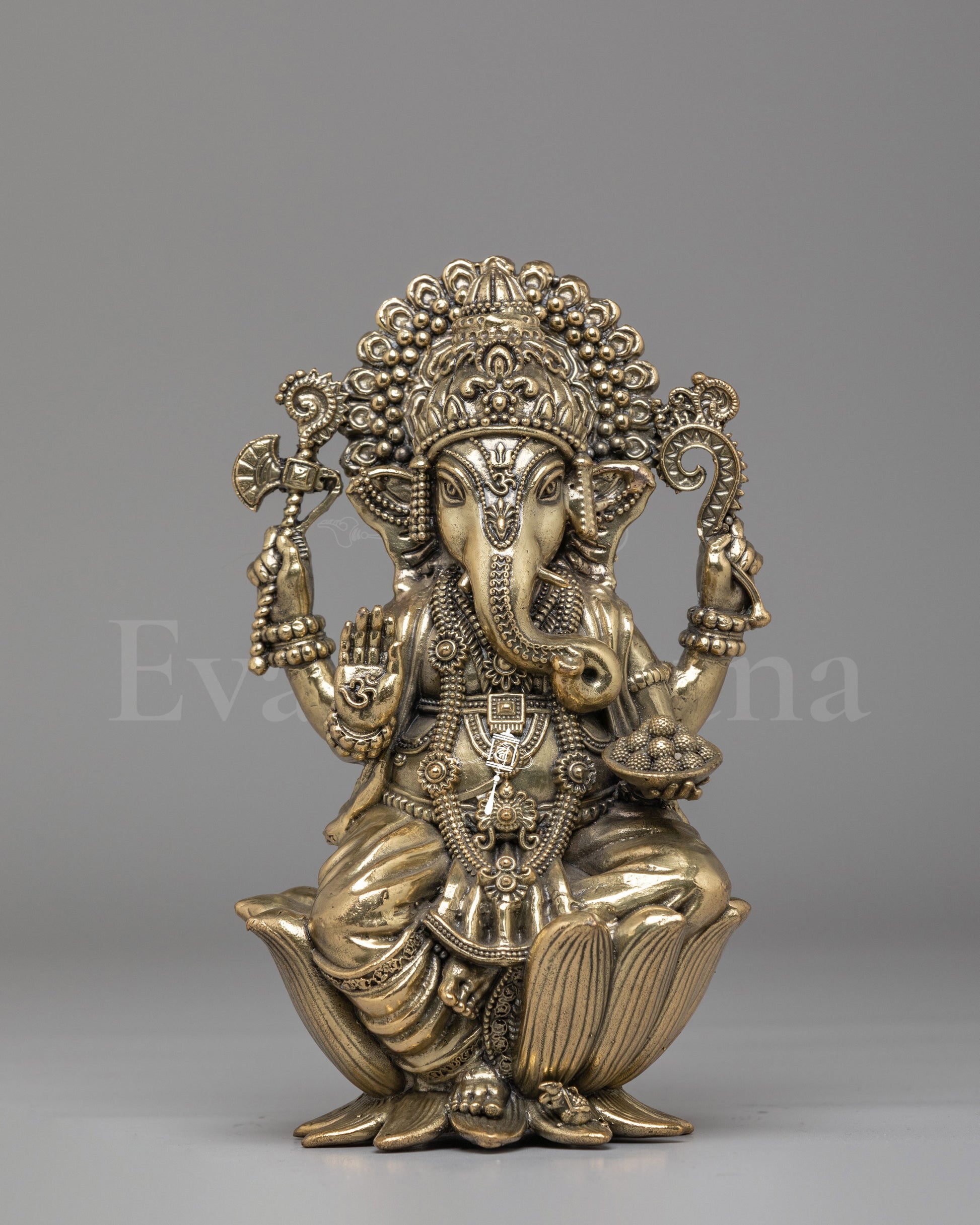 Traditional Ganesh Altar Sculpture