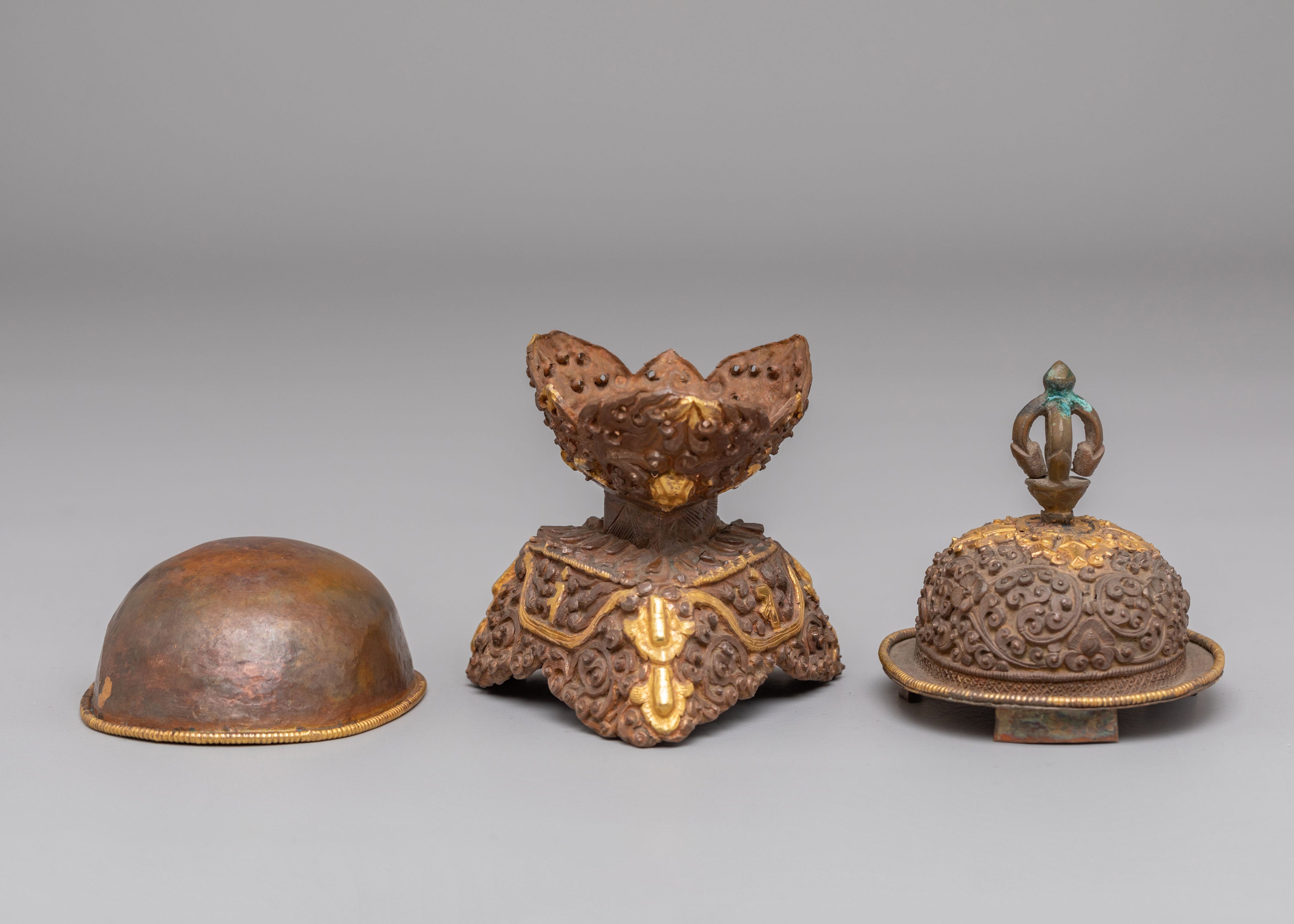 Traditional Tibetan Skull Cup | Handcrafted Ritual Kapala