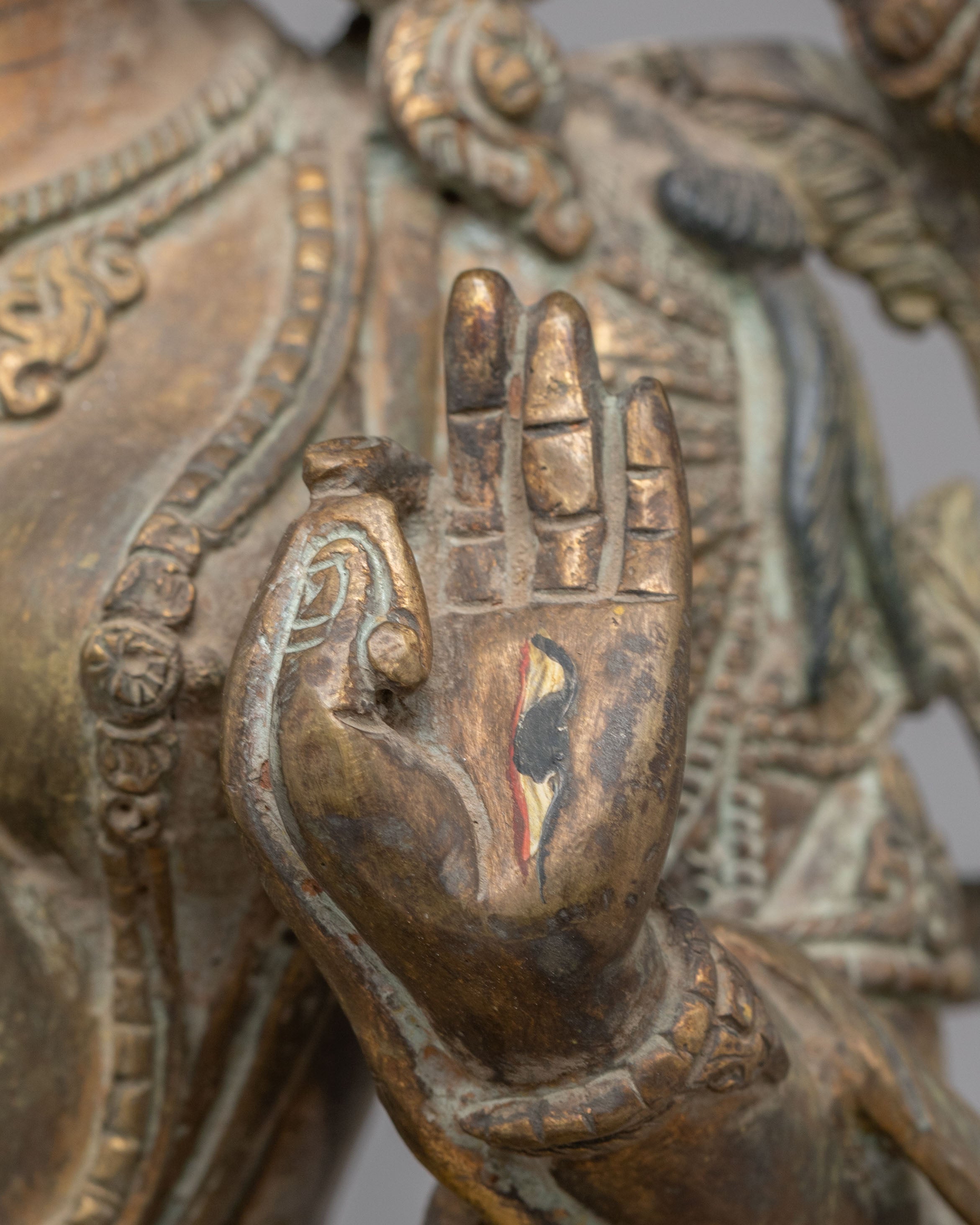 Tibetan White Tara Deity Statue | Handcrafted Divine Goddess Sculpture