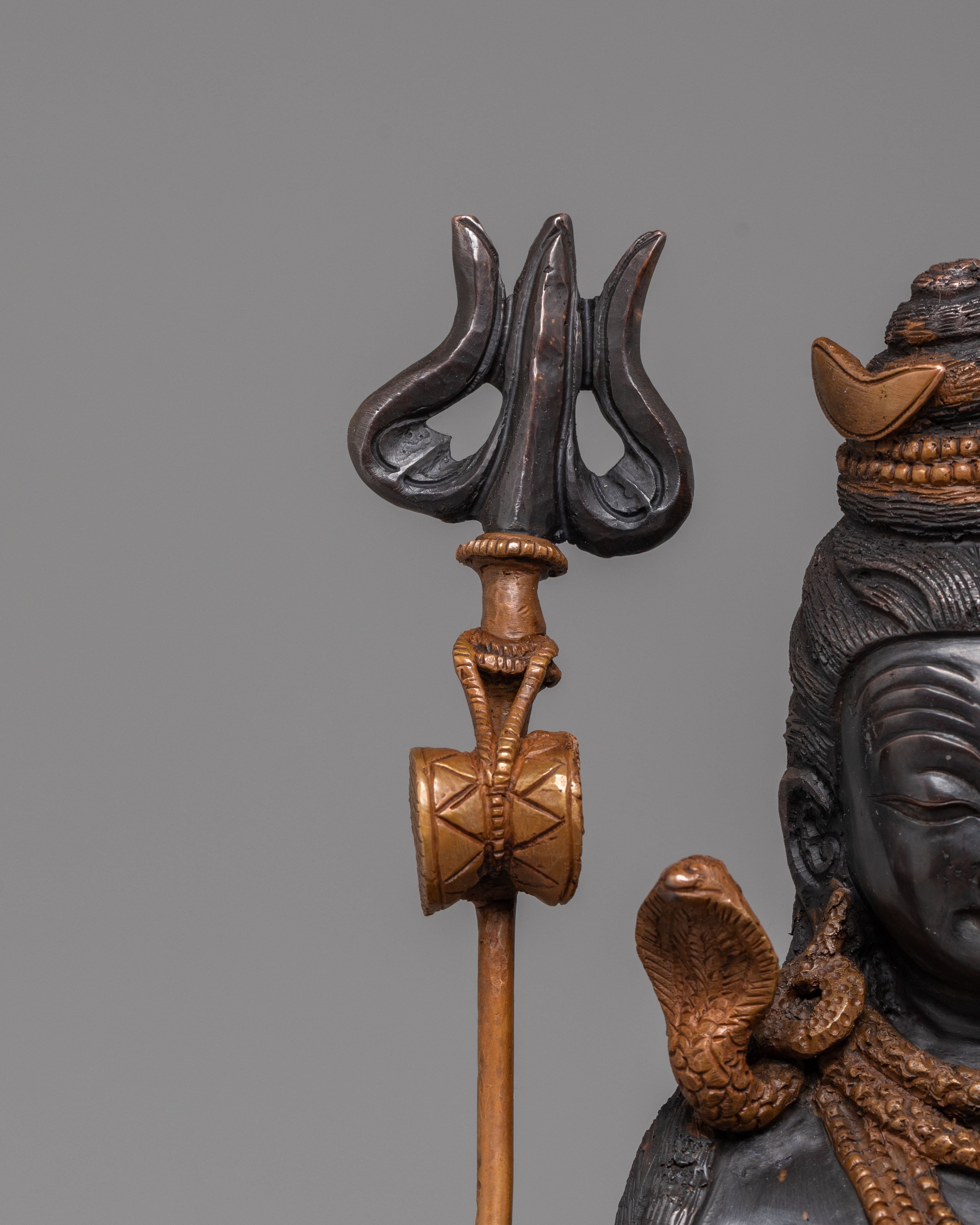 Spiritual Shiva Sculpture | Hindu God Idol For Meditation & Decor