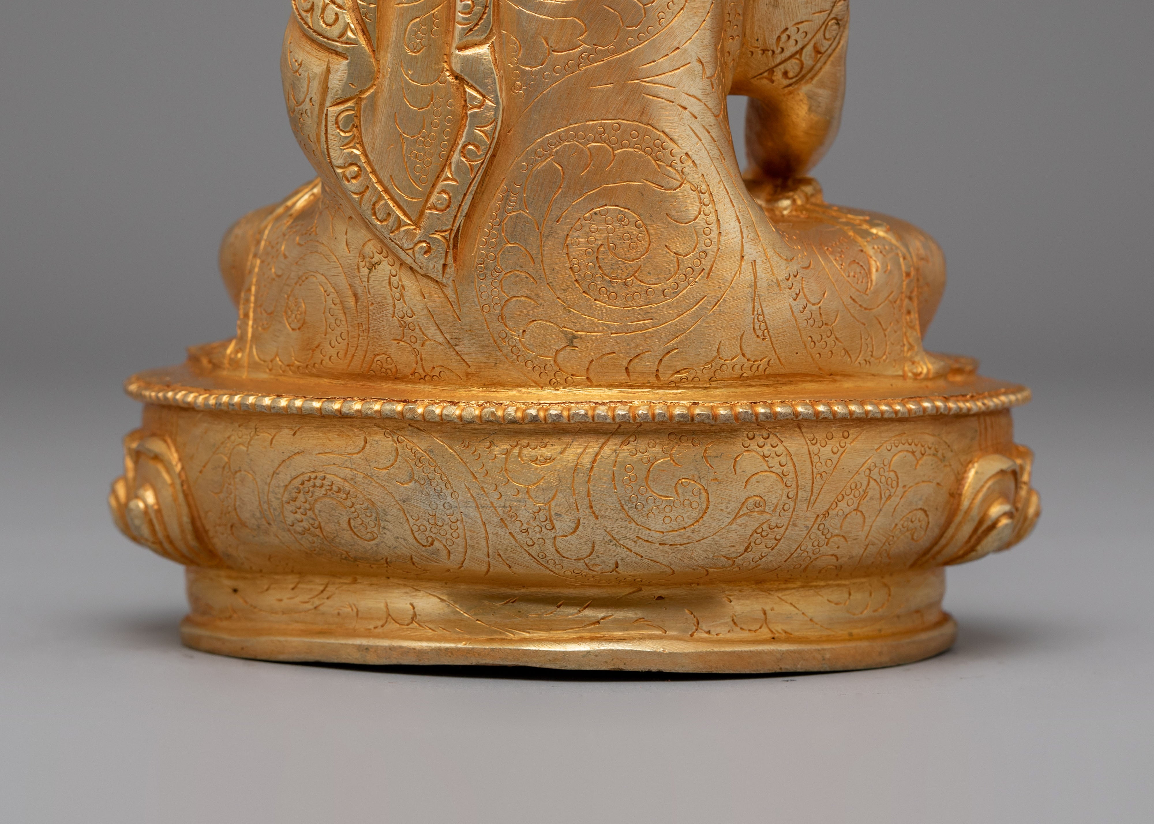 Sacred Shakyamuni Buddha Figure | A Symbol of Peace and Enlightenment