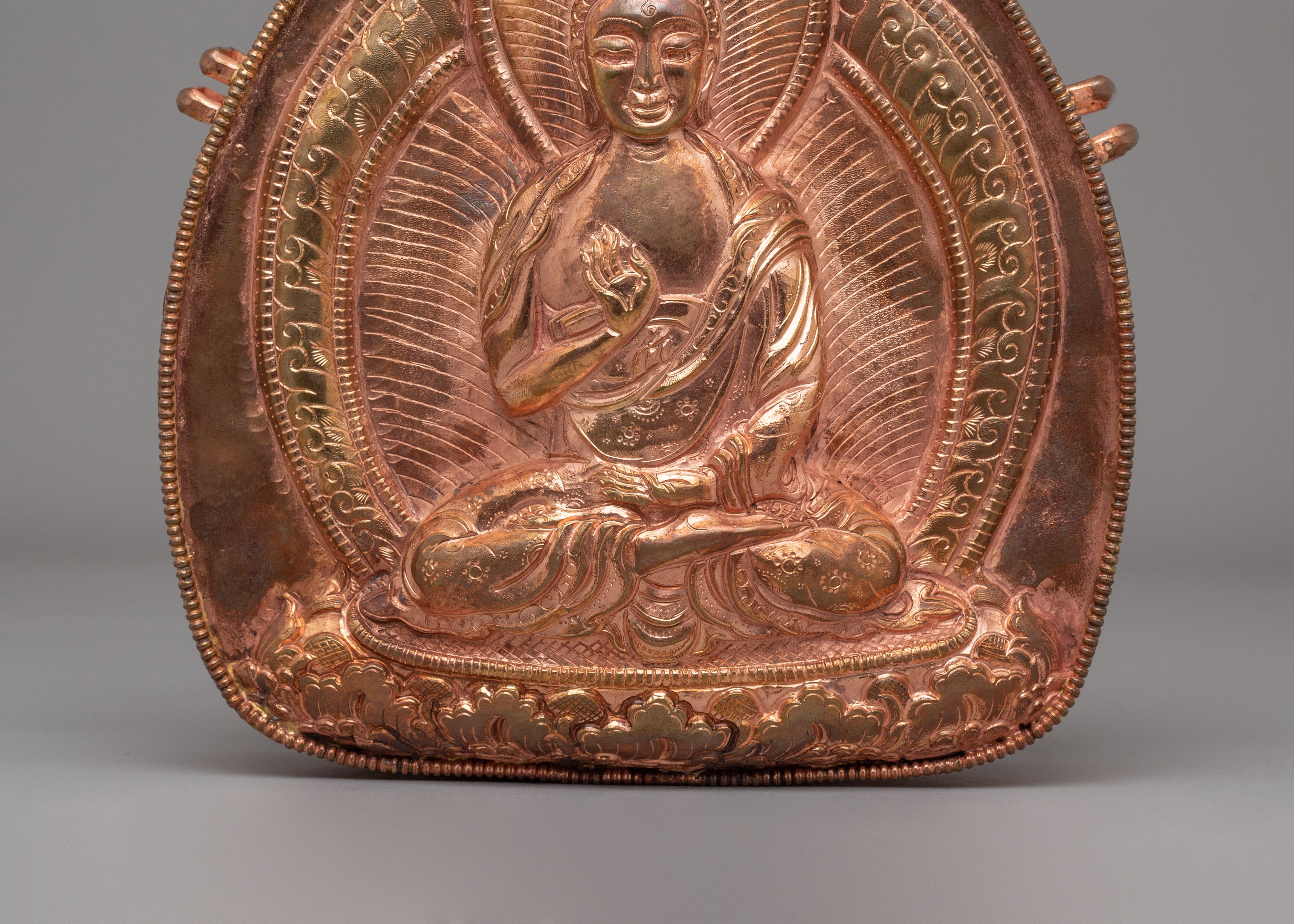 Tibetan Amogasiddhi Ghau Box | A Sacred Tibetan Prayer Amulet