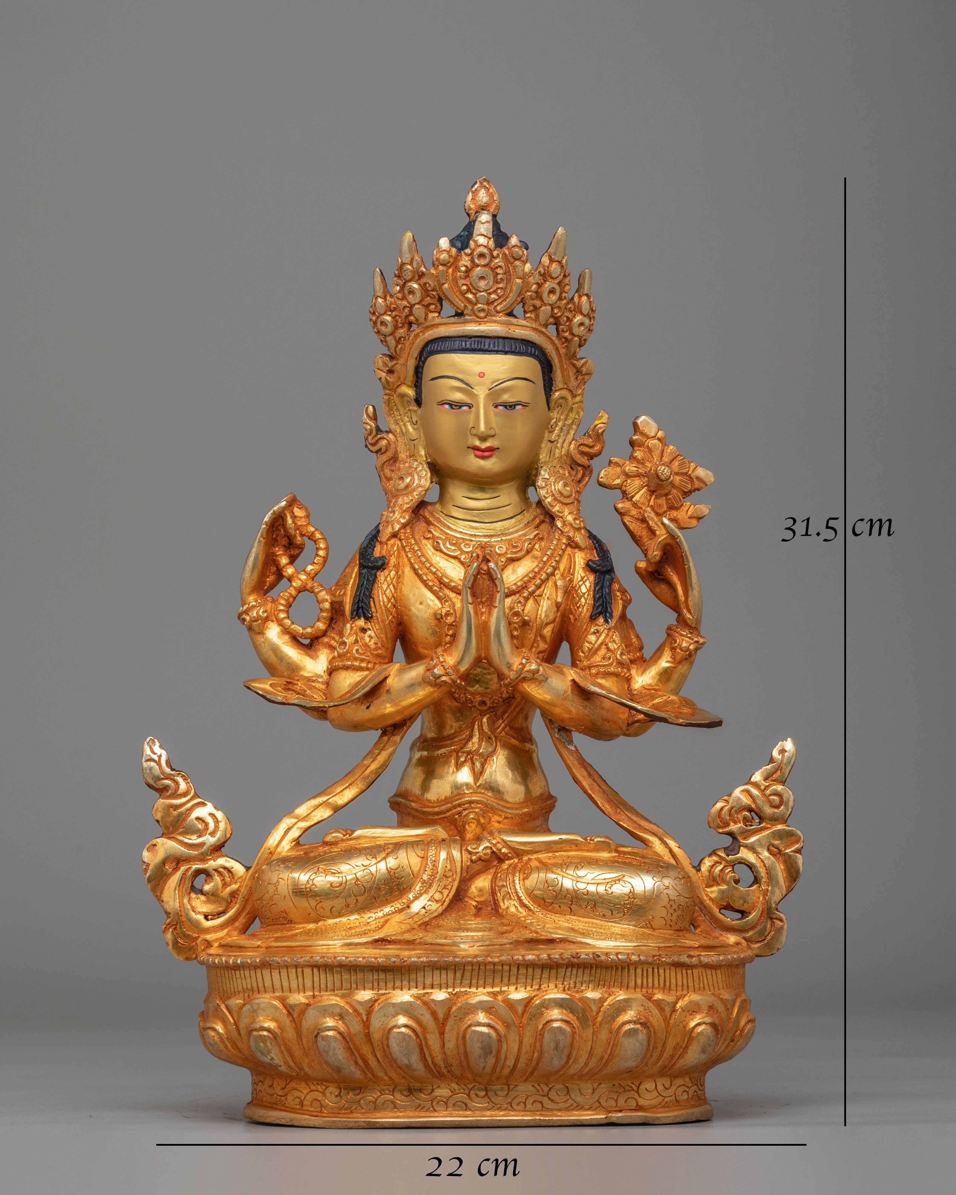 Compassion Chenrezig Statue | Bodhisattva of Infinite Compassion
