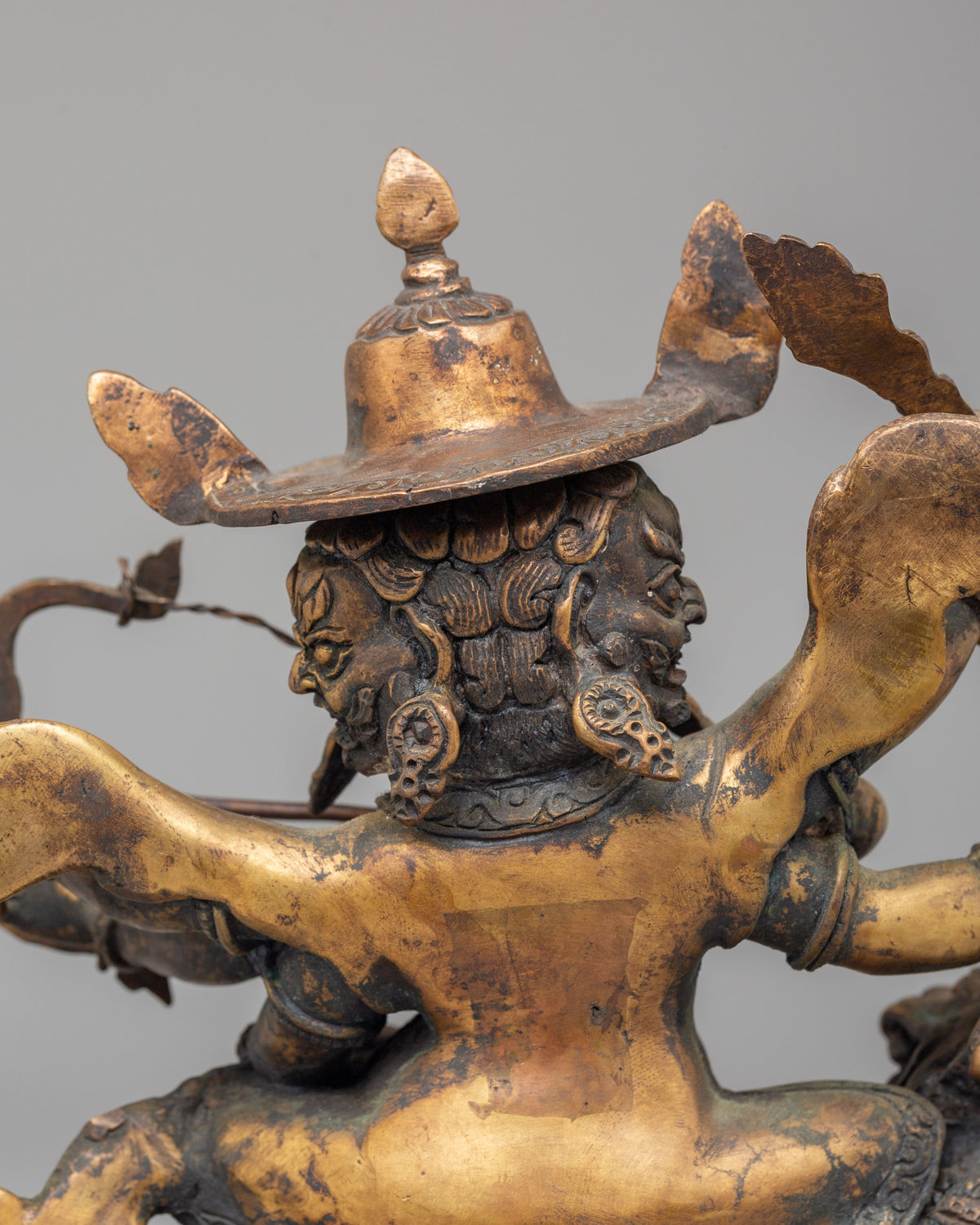 Tibetan Buddhist Pehar Gyalpo Statue | The Guardian Deity of Tibetan Buddhism