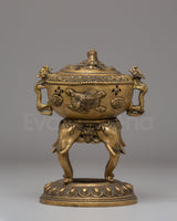 Handmade Incense Burner for Ritual Use