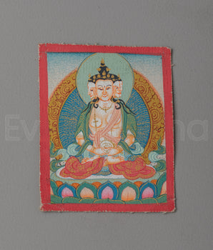 Vairocana Thangka for Locket