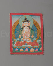 Vairocana Thangka for Locket