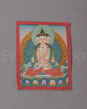 Vairocana Thangka for Locket