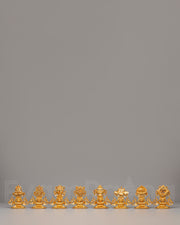 Buddhist Eight Auspicious Symbols Set 