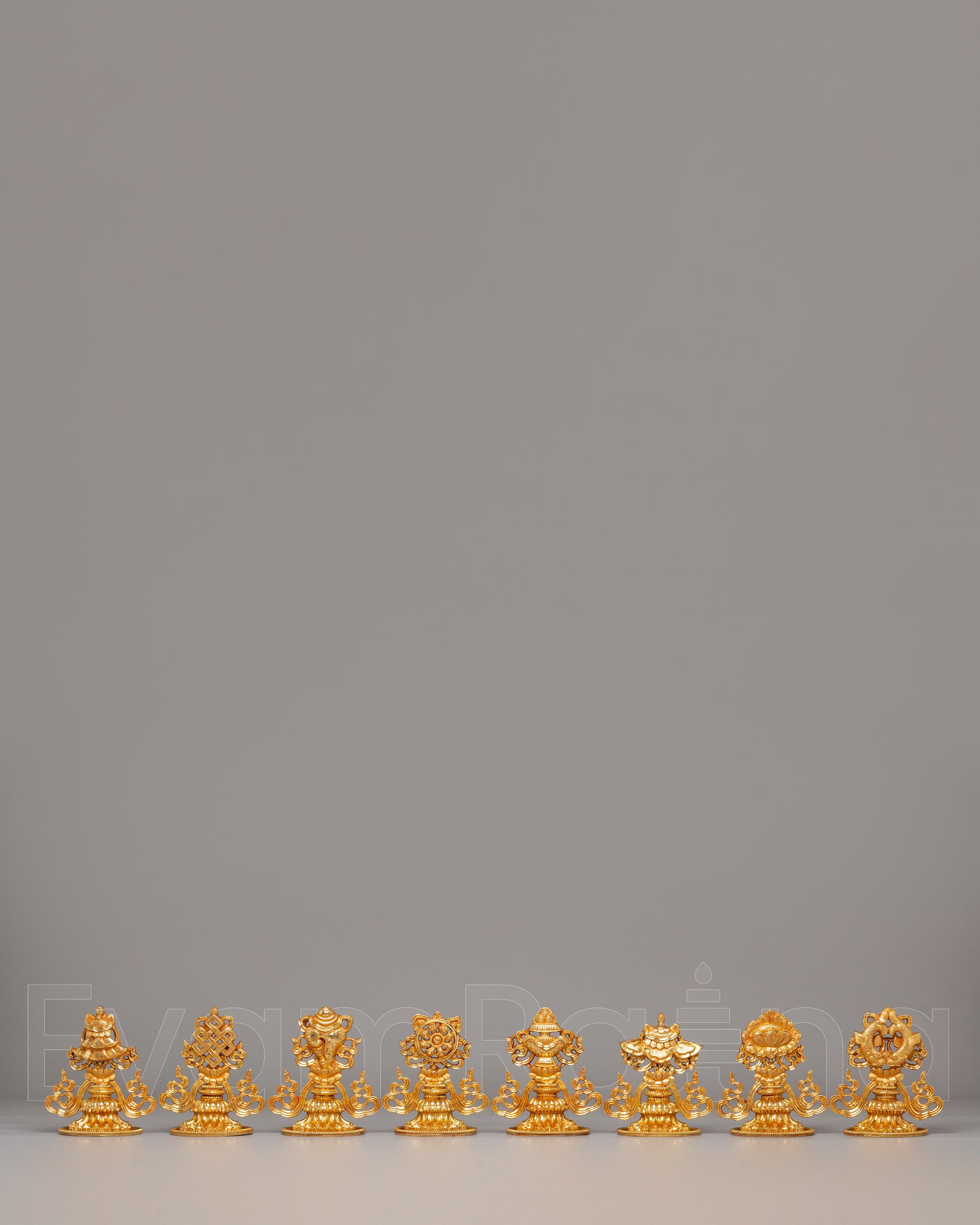 Buddhist Eight Auspicious Symbols Set 