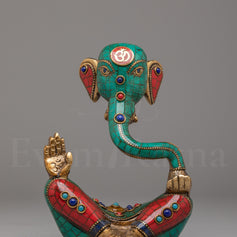 Spiritual Hindu Deity Ganesh Sculpture