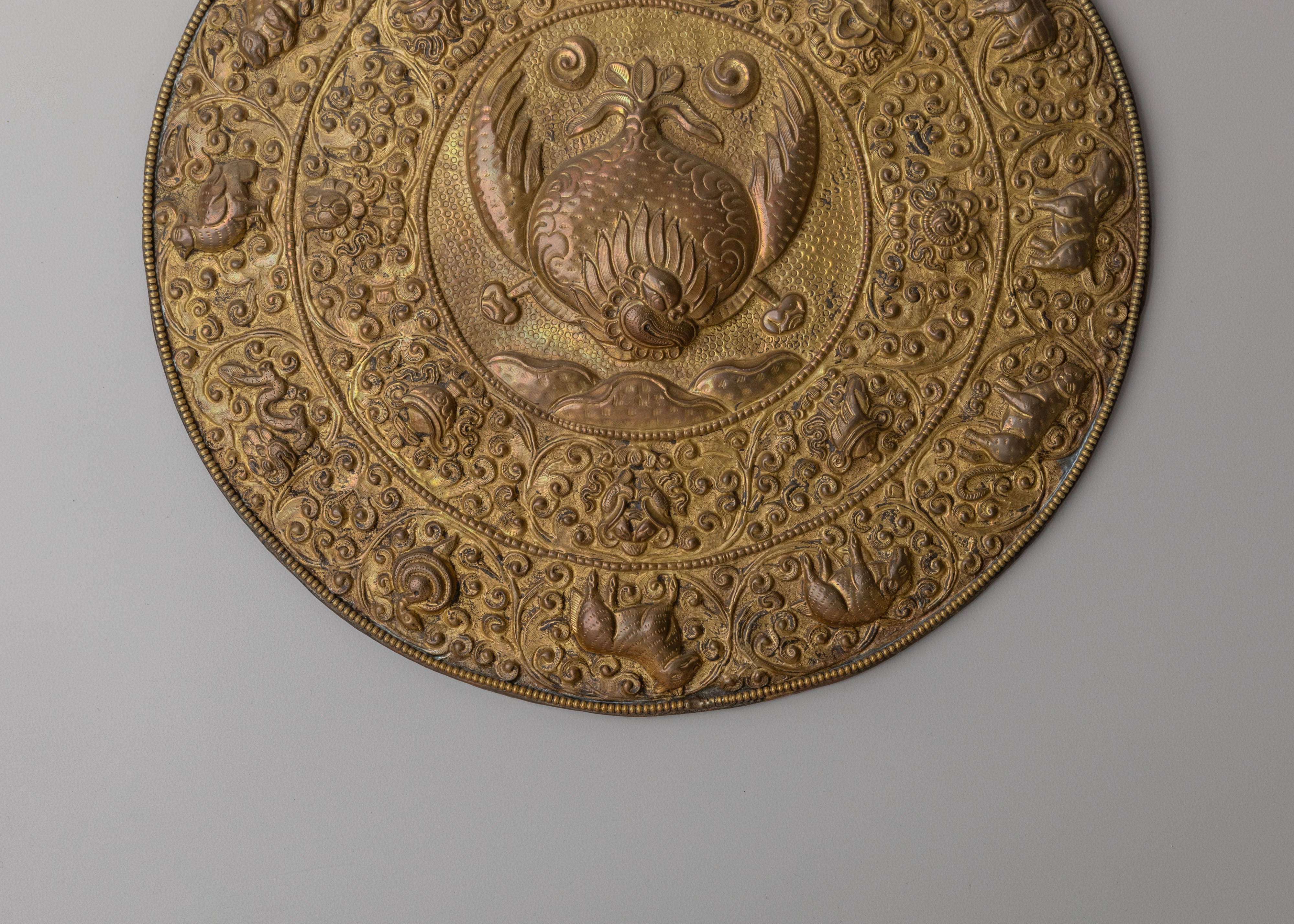 Auspicious Symbol Mandala Wall Hanging | Sacred Decor