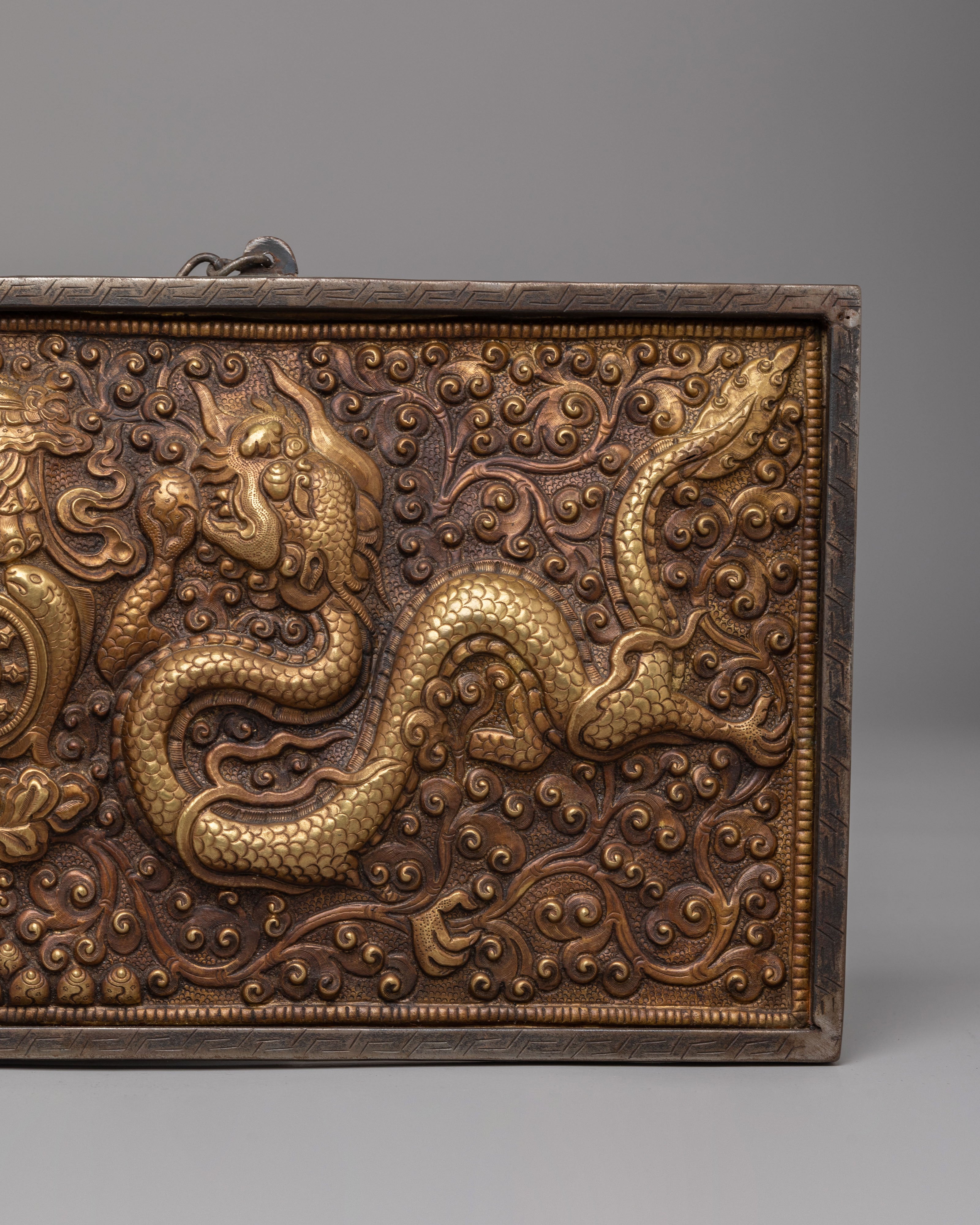 Handcrafted Himalayan Dragon Wall Hanging | Symbol of Strength