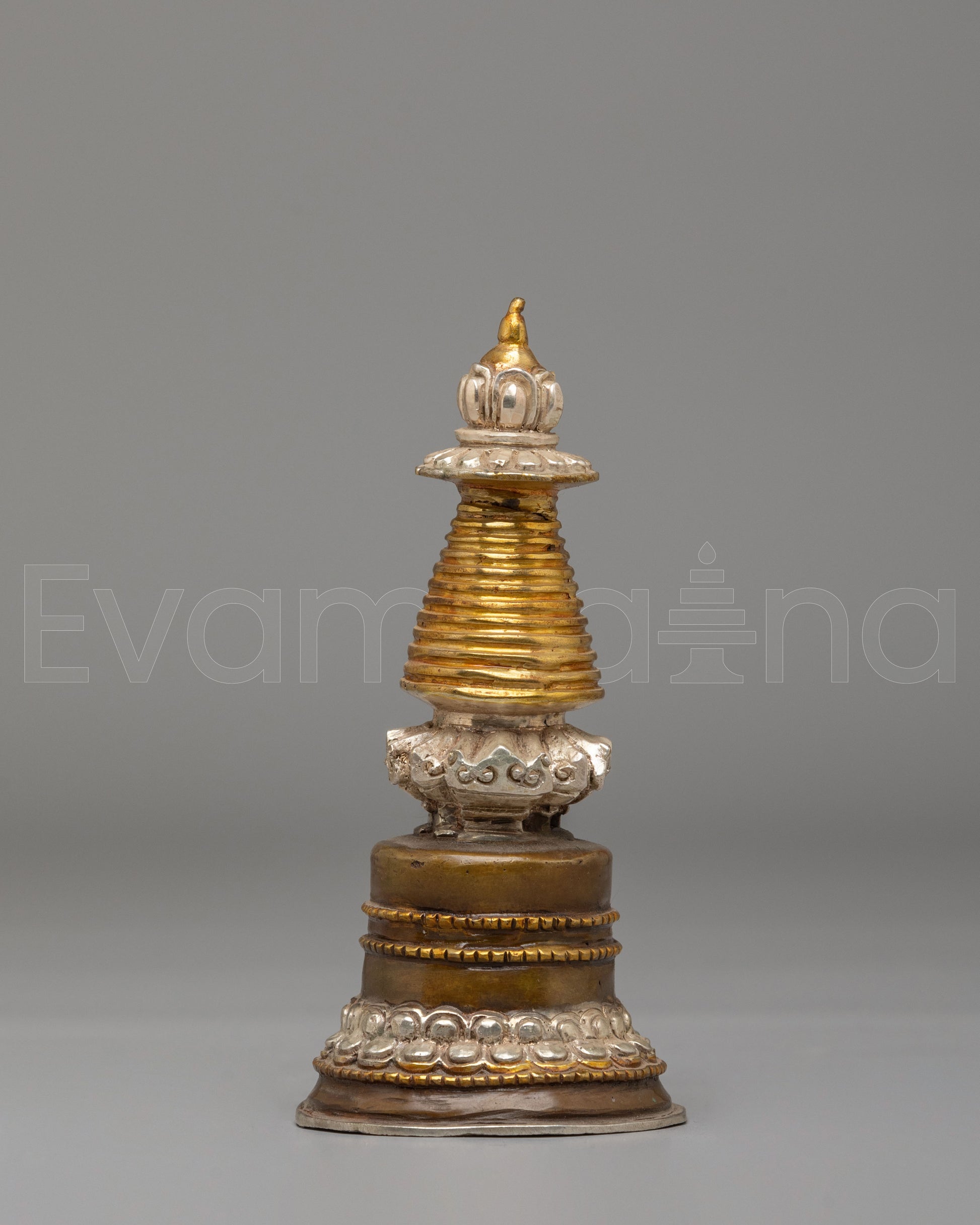 Handcrafted Buddhist Kadampa Stupa