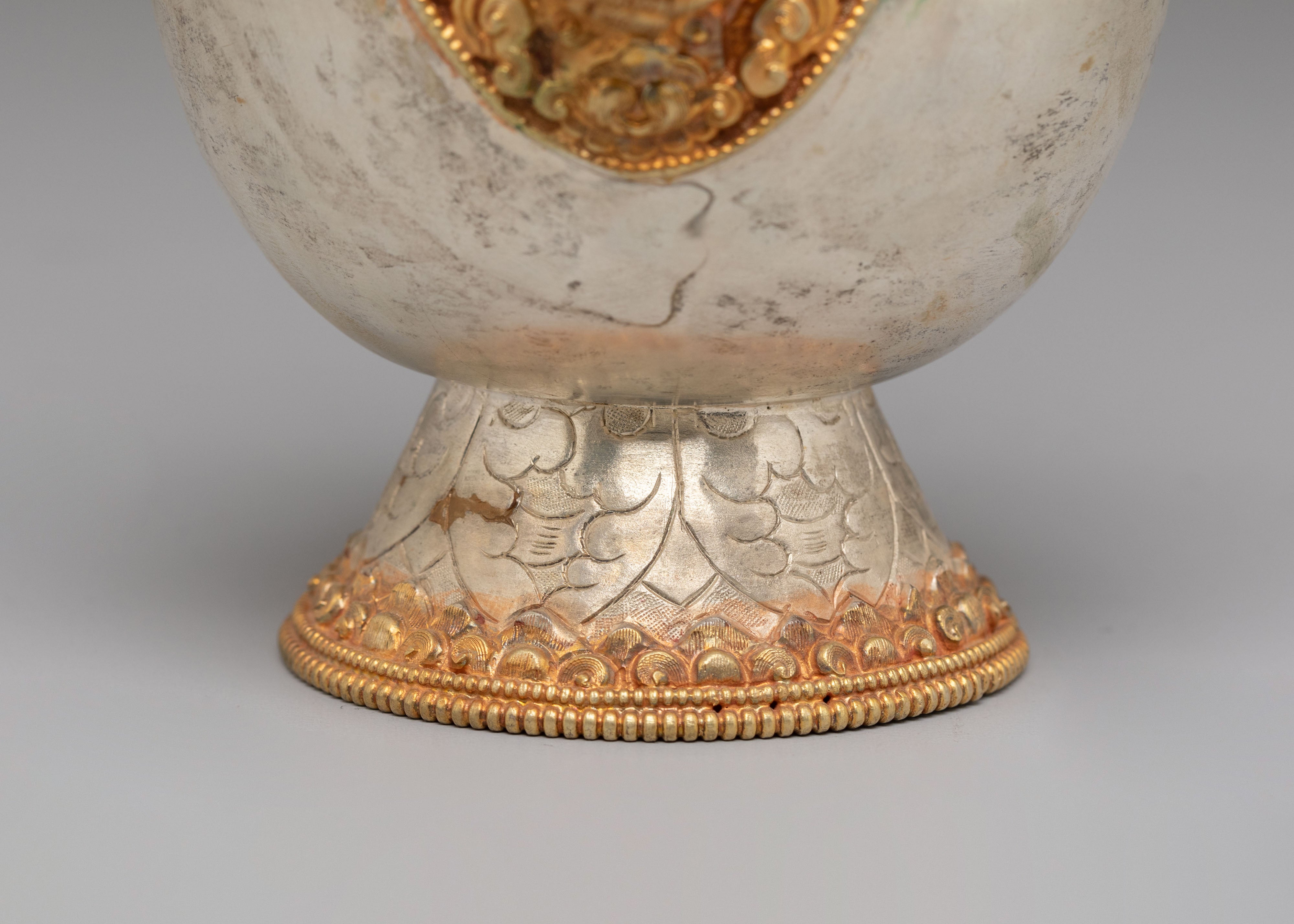Handcrafted Tibetan Bhumba Ritual Vessel | Symbol of Spiritual Purity