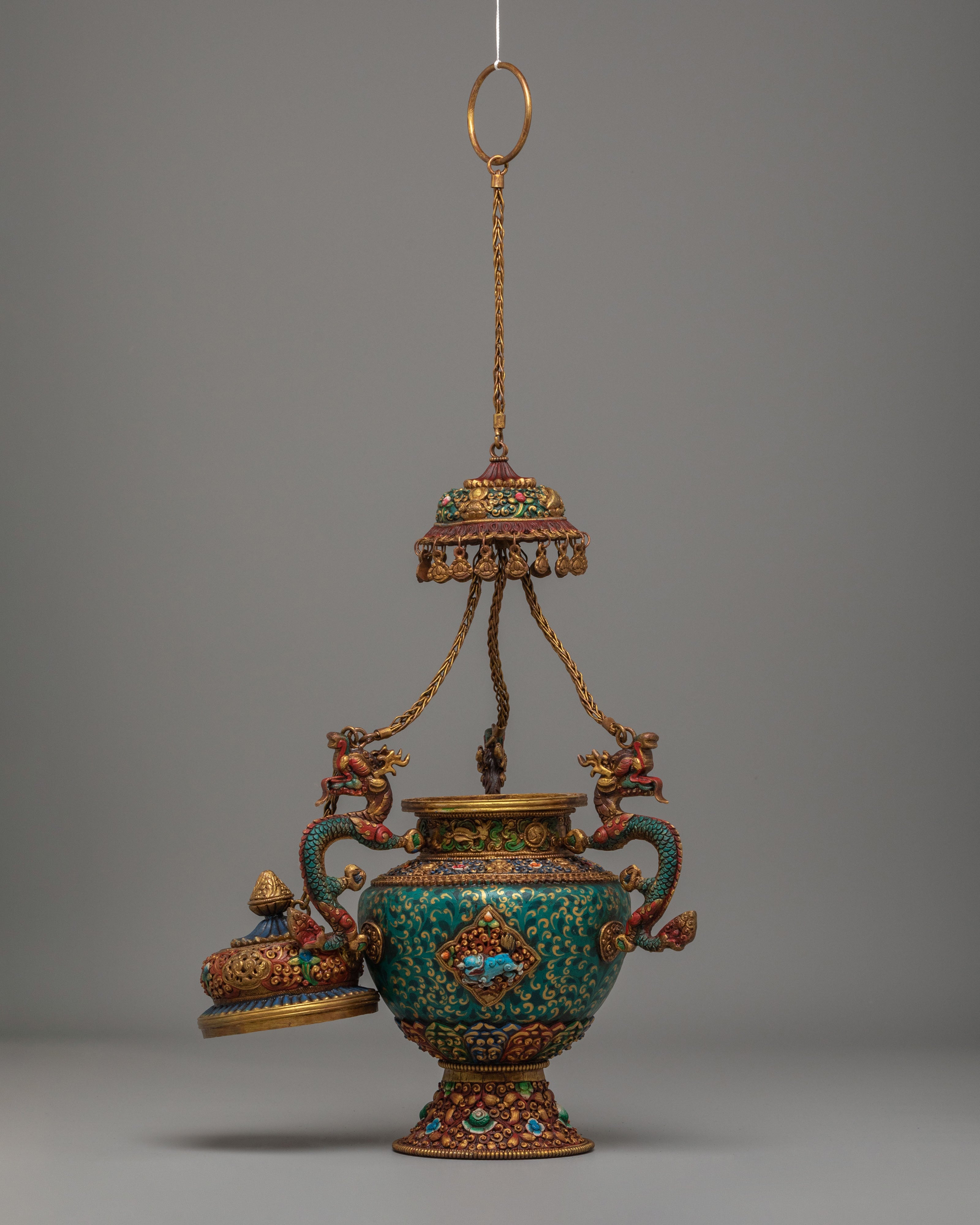 Traditional Handcrafted Incense Burner | Buddhist Ritual Incense Burner