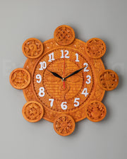 Handcrafted Wooden Wall Clock