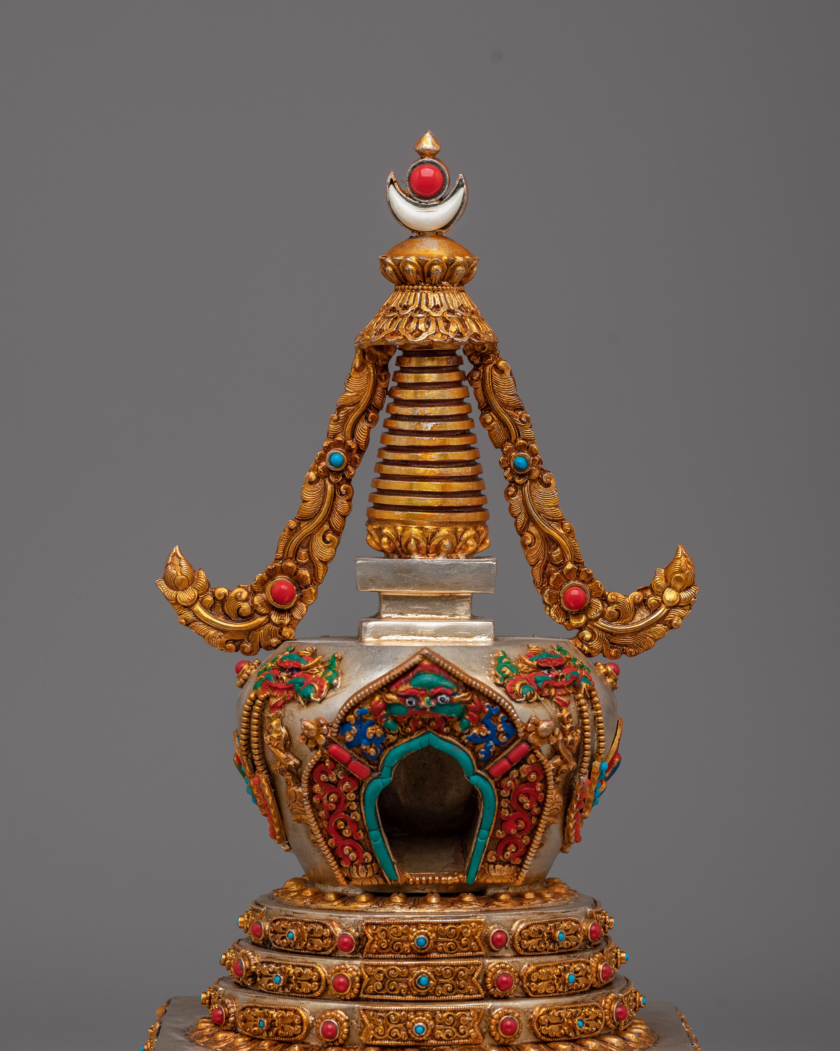 Traditional Tibetan Namgyal Stupa | Symbol of Spiritual Protection and Enlightenment